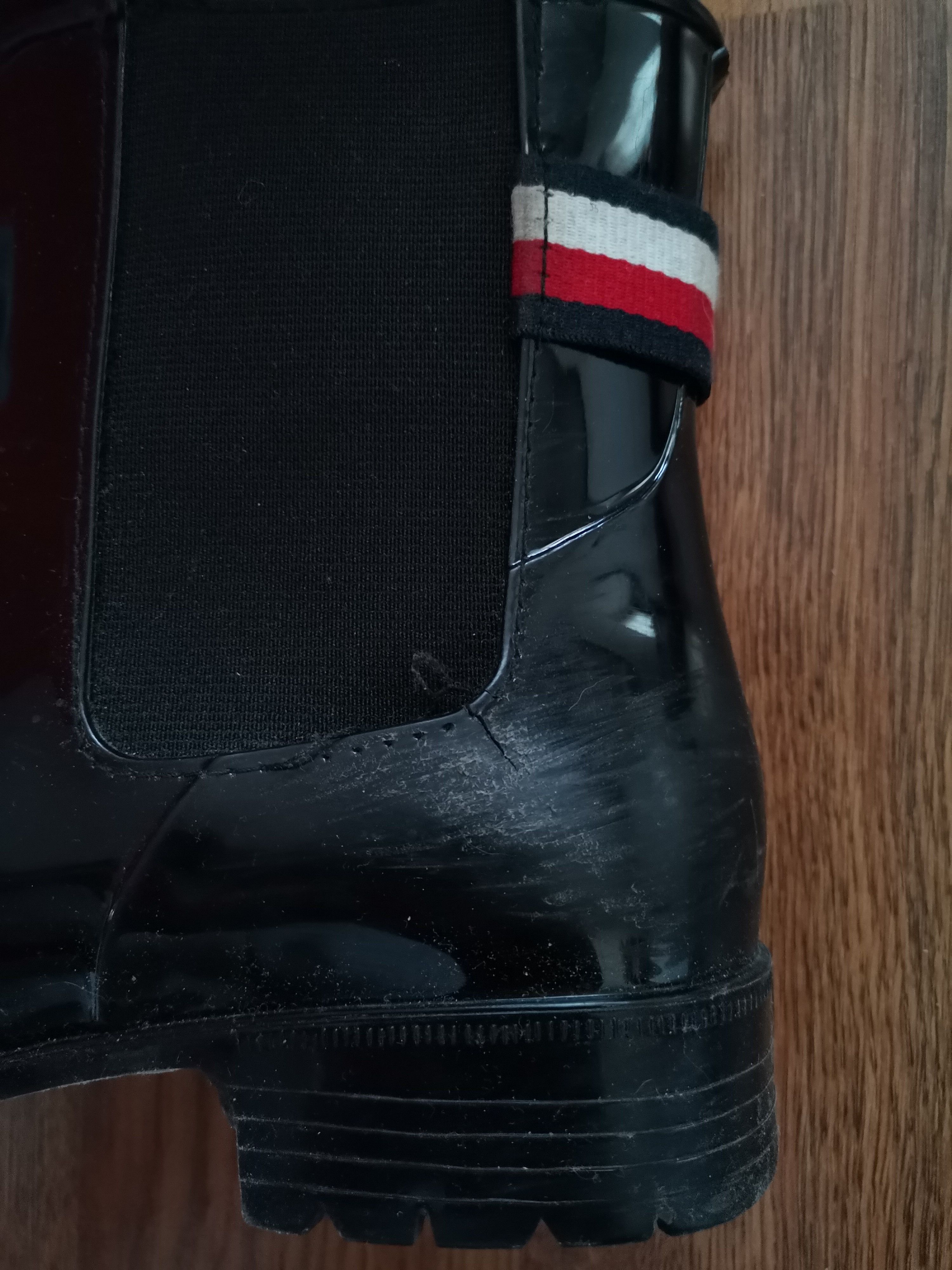 Tommy Hilfiger Tommy Hilfiger Women's Rubber Boots Size US 8.5 / IT 38.5 - 5 Thumbnail