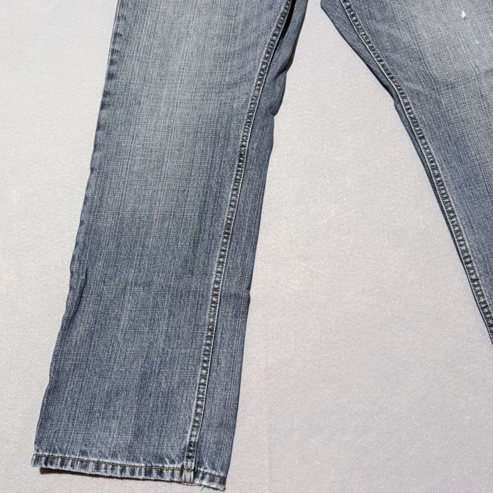 Levi's Levi's 559 Jeans Men Blue Denim Distress Classic Straight Zip Fly 36X30 Size US 36 / EU 52 - 5 Thumbnail