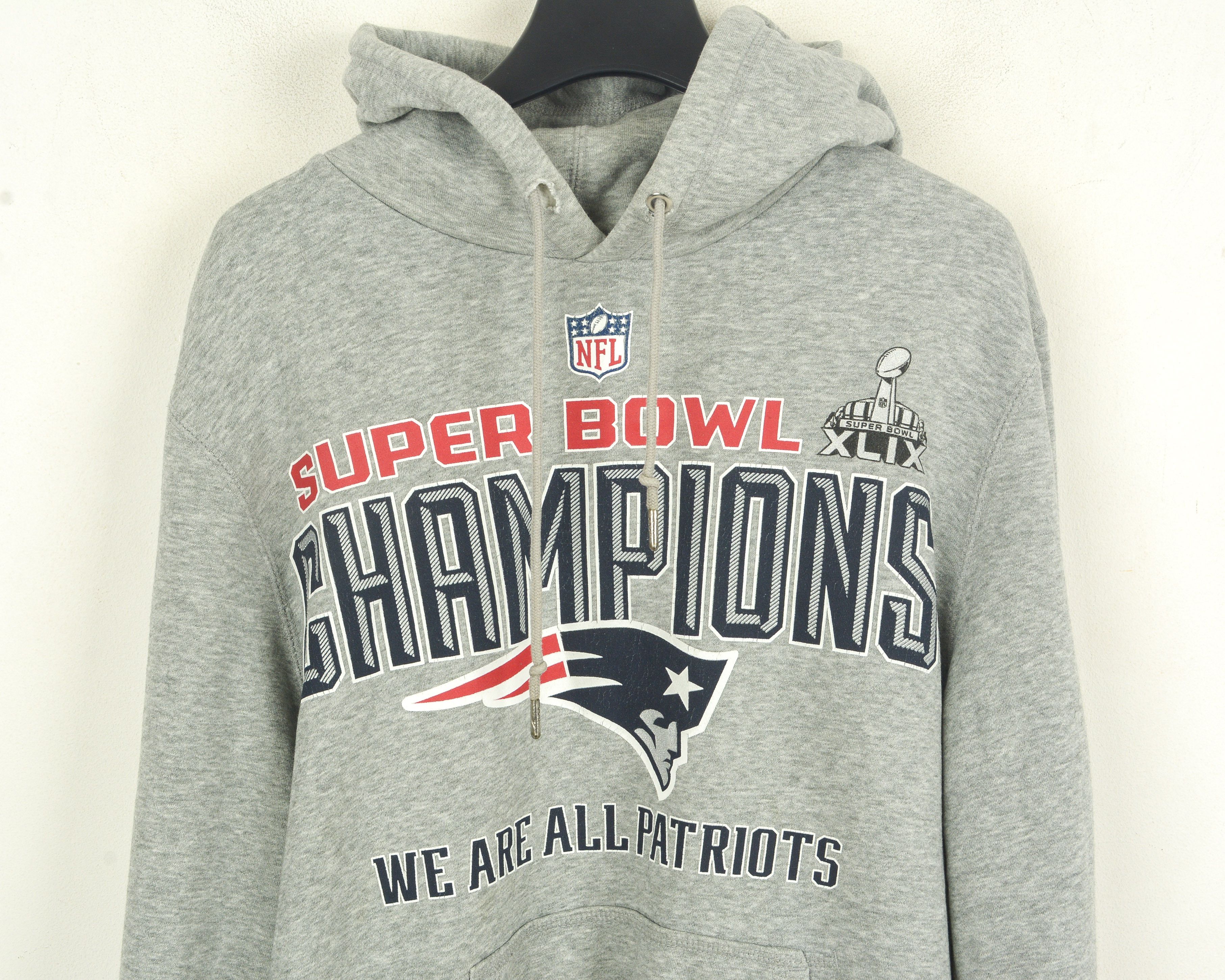 NFL Nike New England Patriots Men M Hoodie Jumper Super Bowl XLIX Grailed