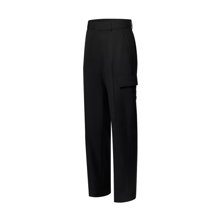 Louis Vuitton Tailored Wool Cargo Trousers Size 50R - 2 Thumbnail