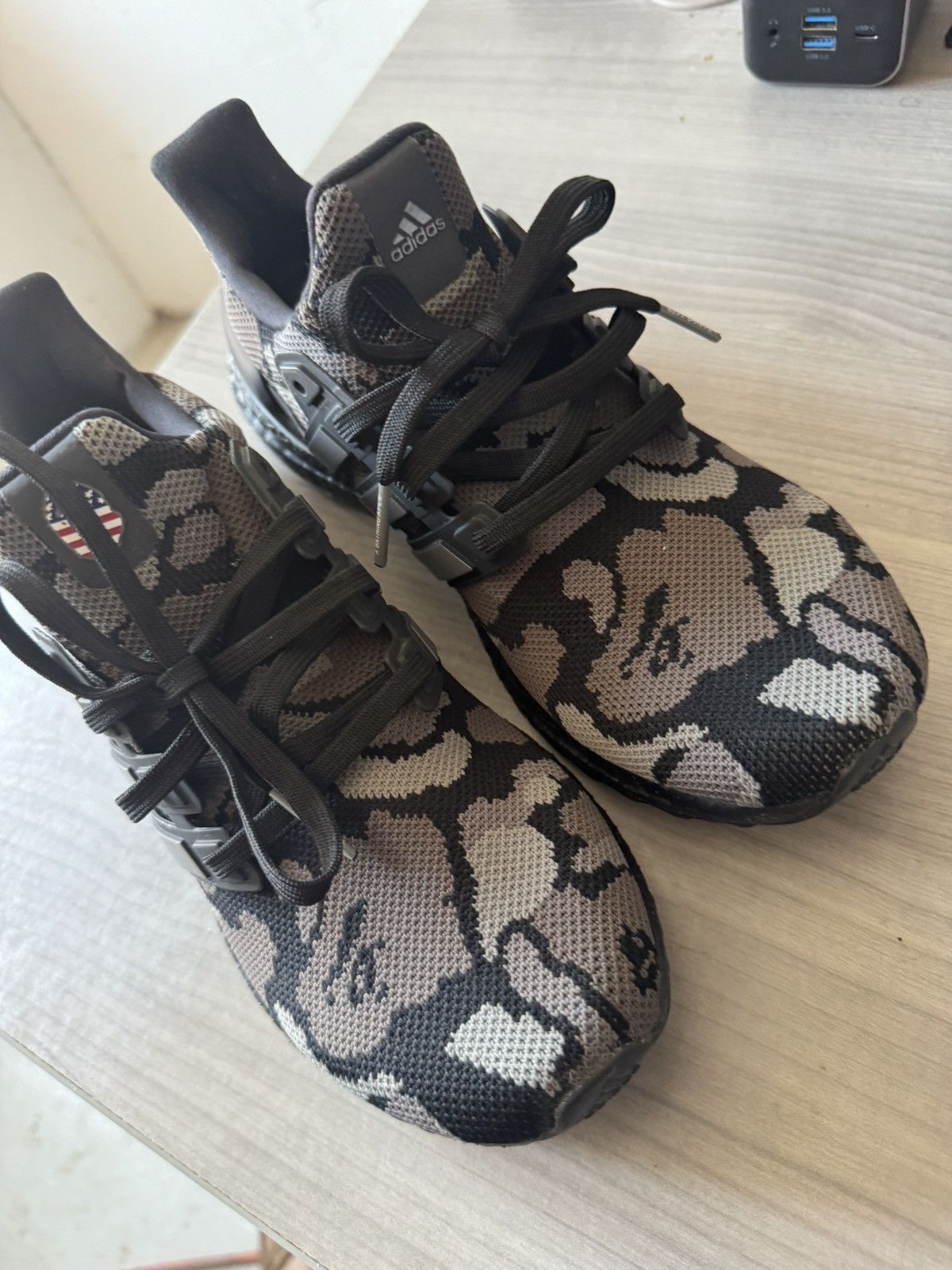 Adidas Adidas x BAPE ultra boost Size US 8 / EU 41 - 12 Thumbnail