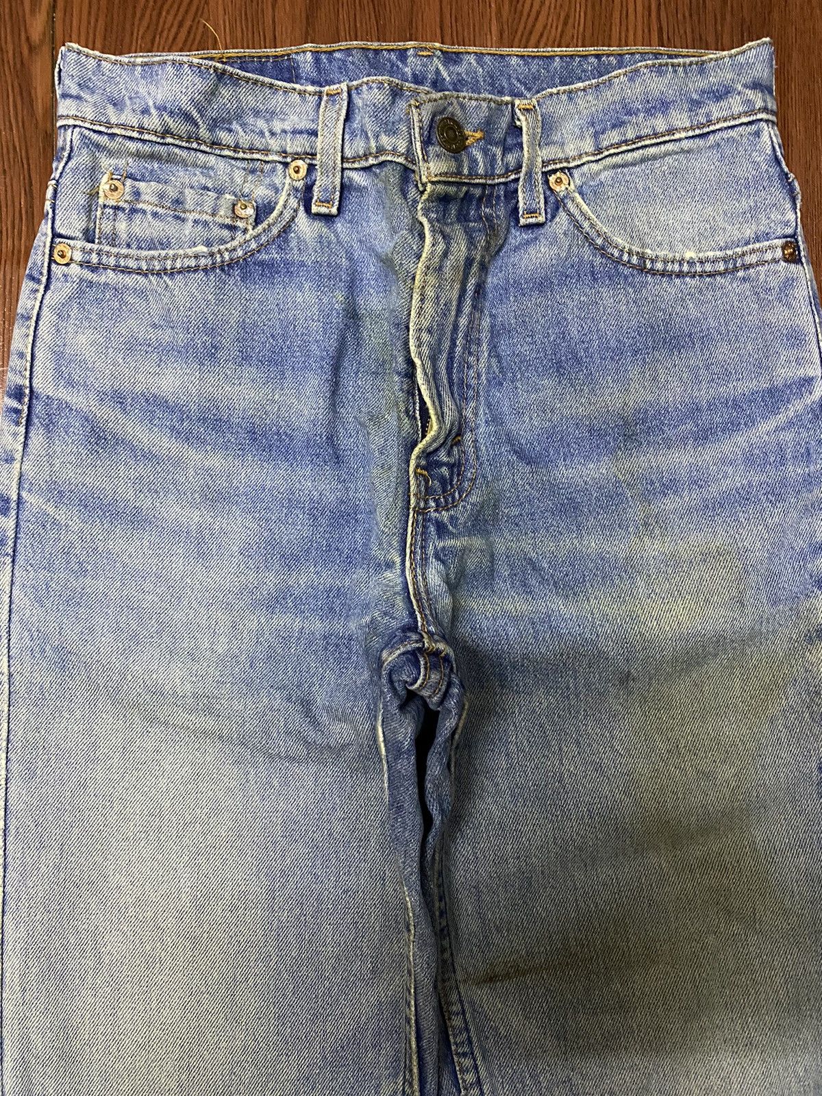 Levi's Vintage Clothing Vintage Levis515 Faded Wash Distressed Straight Jeans Size US 28 / EU 44 - 3 Thumbnail