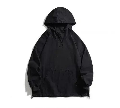 Japanese Brand New 2022 Stylish Black Hoodie Jacket Sweatshirt Size US XL / EU 56 / 4 - 3 Thumbnail