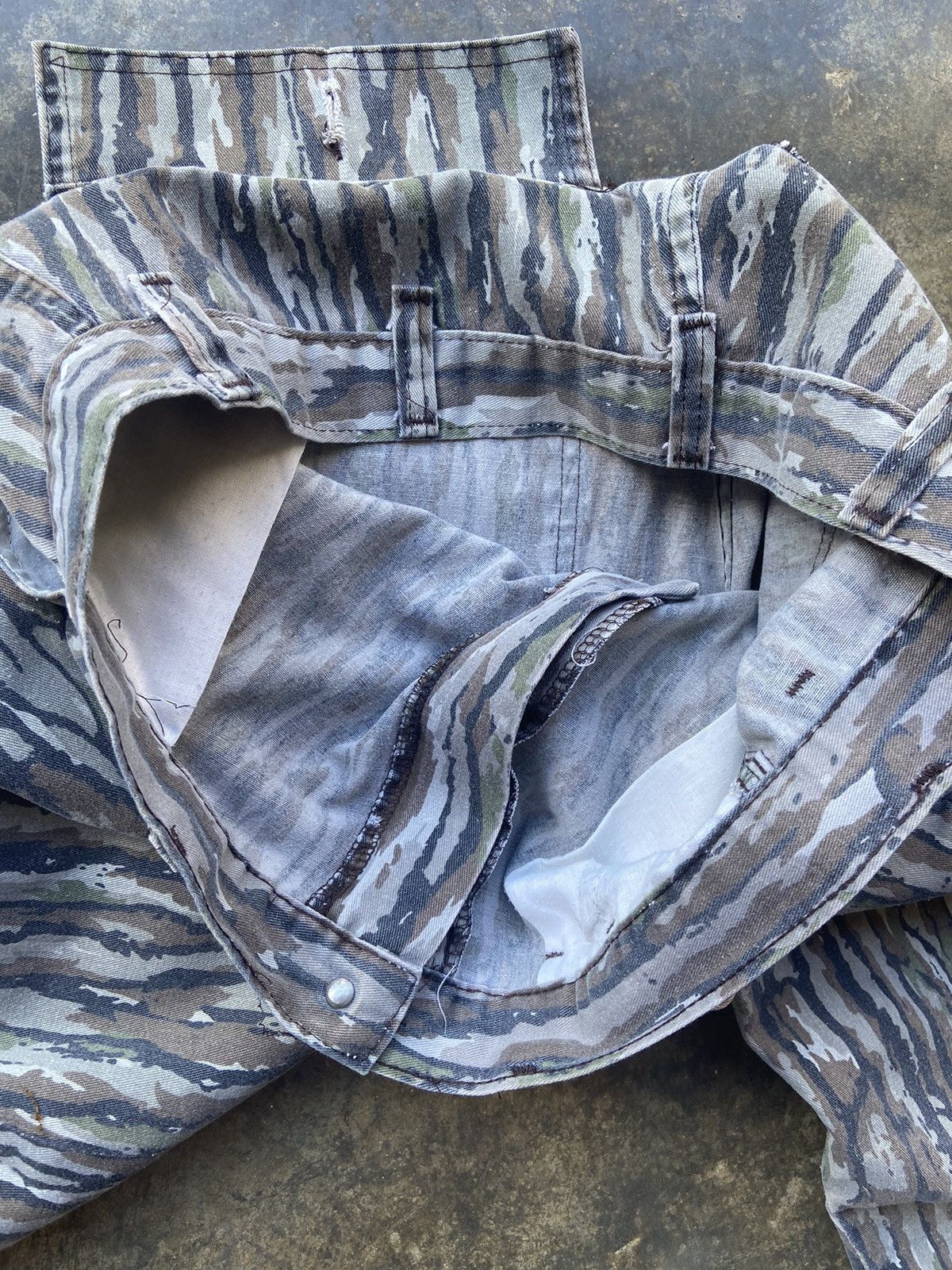 Vintage Vintage Baggy 80’s Carhartt Style Camo Pants 34x30 Size US 34 / EU 50 - 6 Thumbnail