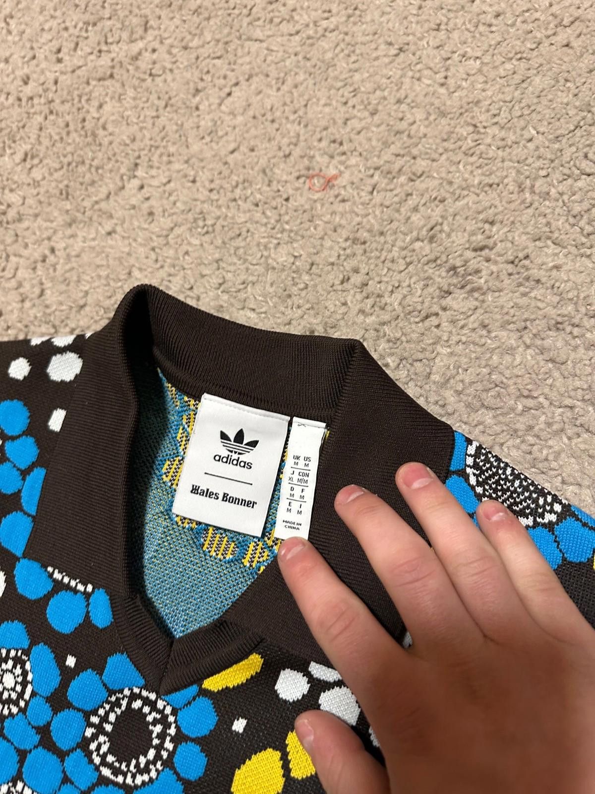 Adidas × Wales Bonner Wales Bonner X Adidas Polo Shirt Sz M Size US M / EU 48-50 / 2 - 5 Thumbnail