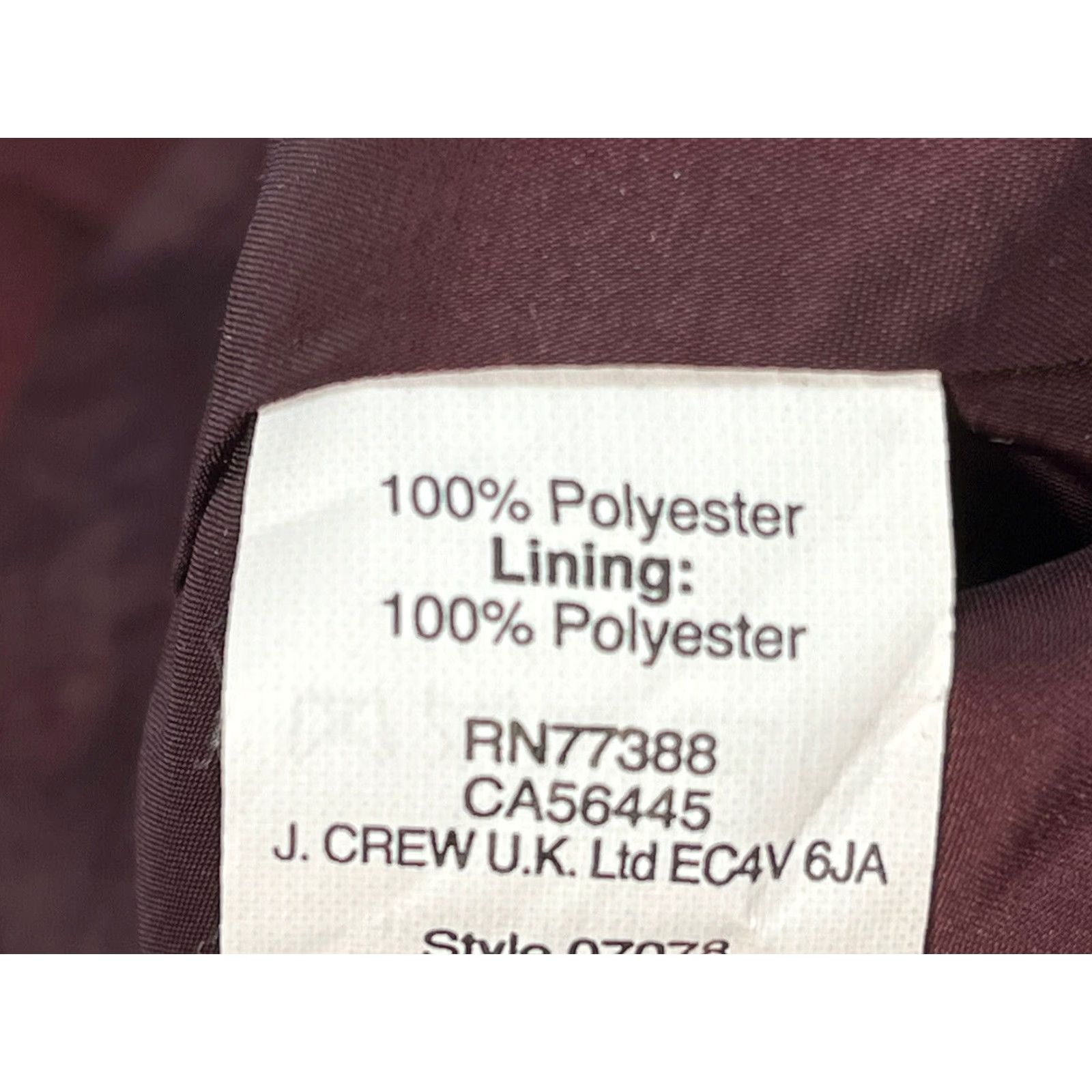 J.Crew J. Crew Sleeveless Sheath Dress Sz 00 Womens Burgundy Brown Lined Career Dress Size XXS / US 00 / IT 34 - 5 Thumbnail