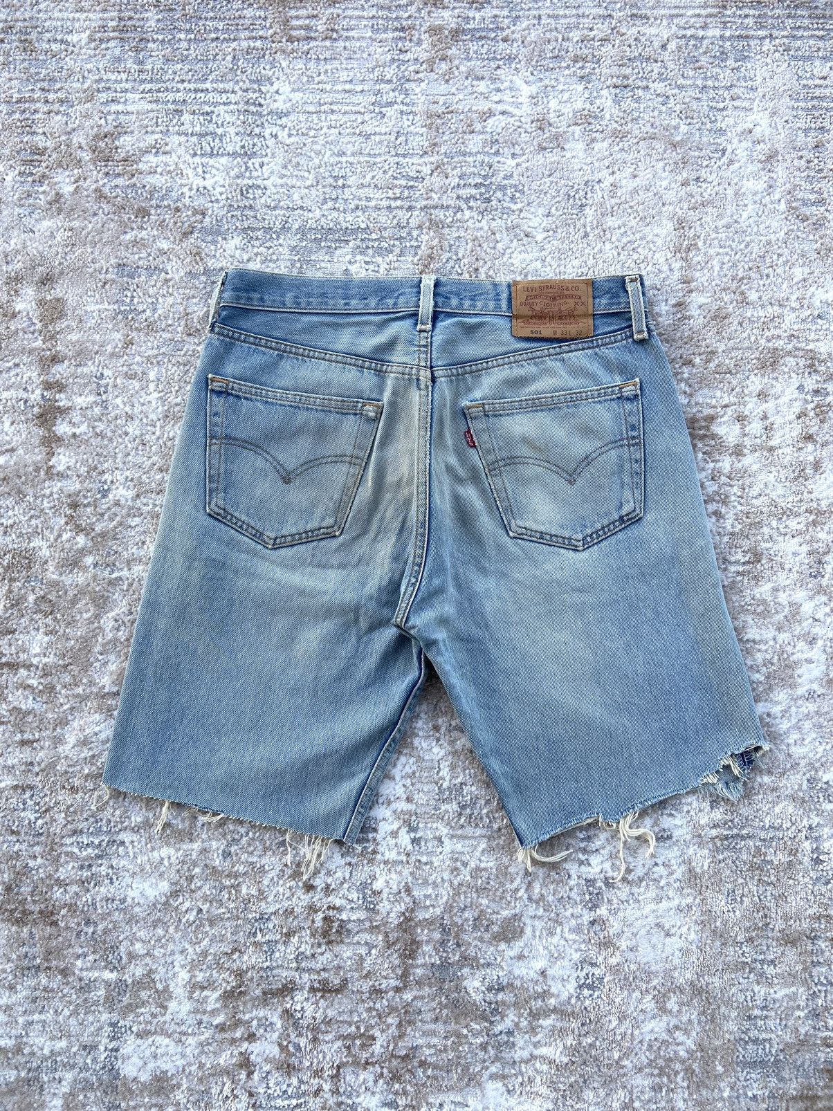 Levi's × Levi's Vintage Clothing Vintage Levis 501 Pierced Painter Short Size US 32 / EU 48 - 6 Thumbnail