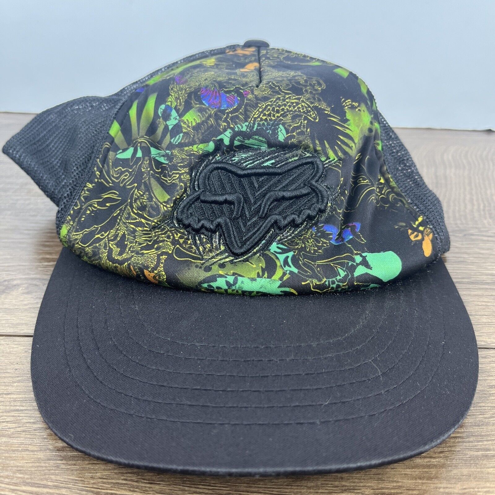Fox Racing Fox Snapback Hat Fox Black Hat Adjustable Adult Size Black H Size ONE SIZE - 3 Thumbnail