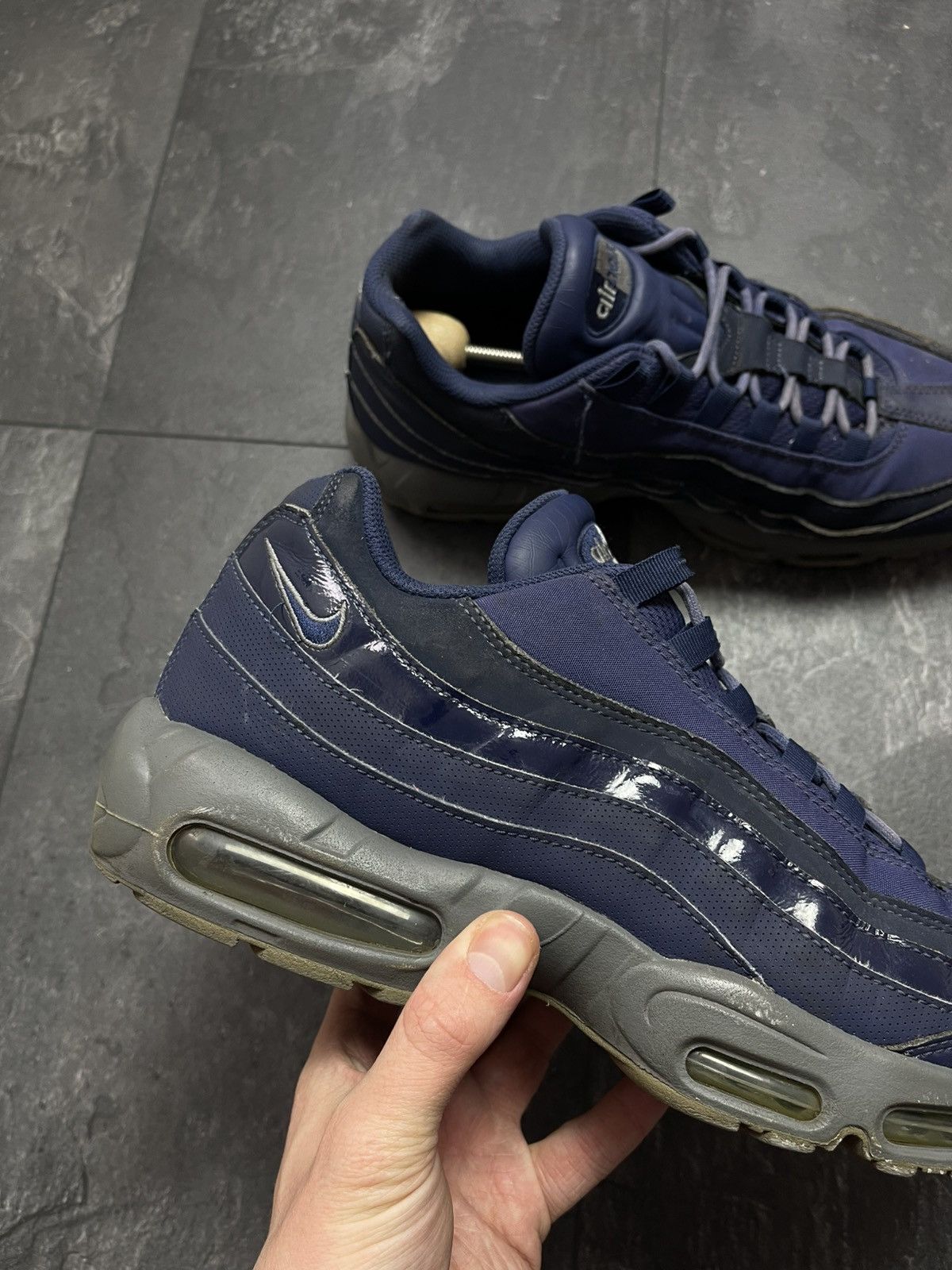 Nike Nike Air Max 95 Is Available In Obsidian Size US 12 / EU 45 - 3 Thumbnail