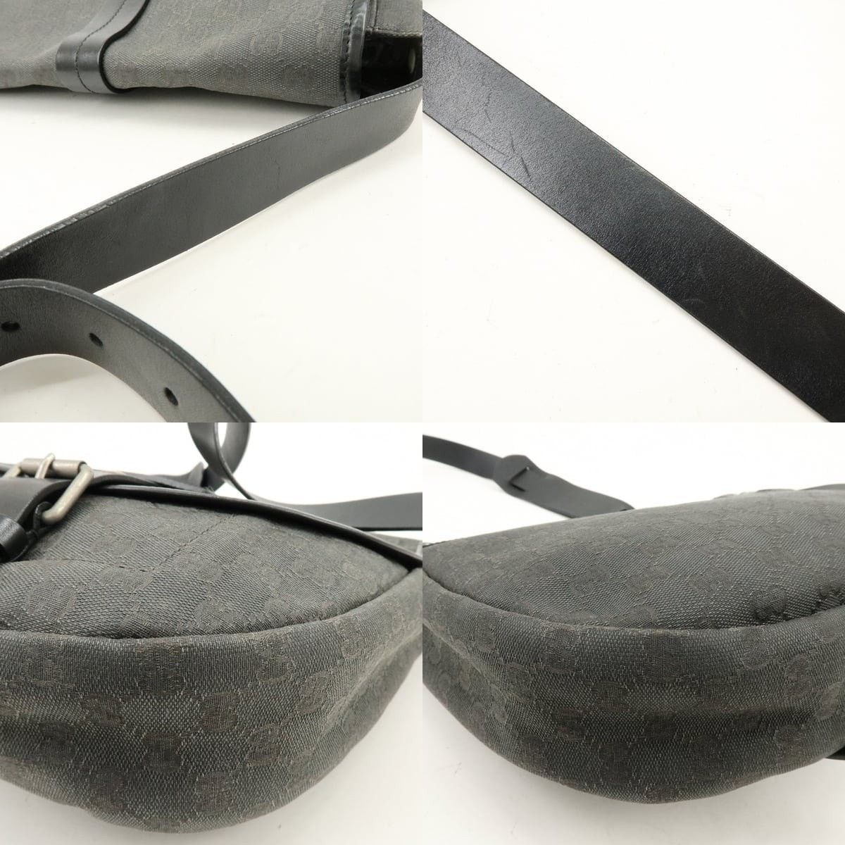 Gucci Gucci GG Supreme Shoulder Bag Black Size ONE SIZE - 4 Thumbnail