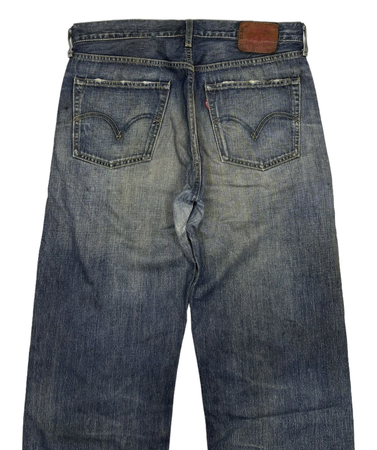 Levi's VINTAGE LEVIS 503 BAGGY DISTRESSED DENIM JEANS Size US 31 - 6 Thumbnail
