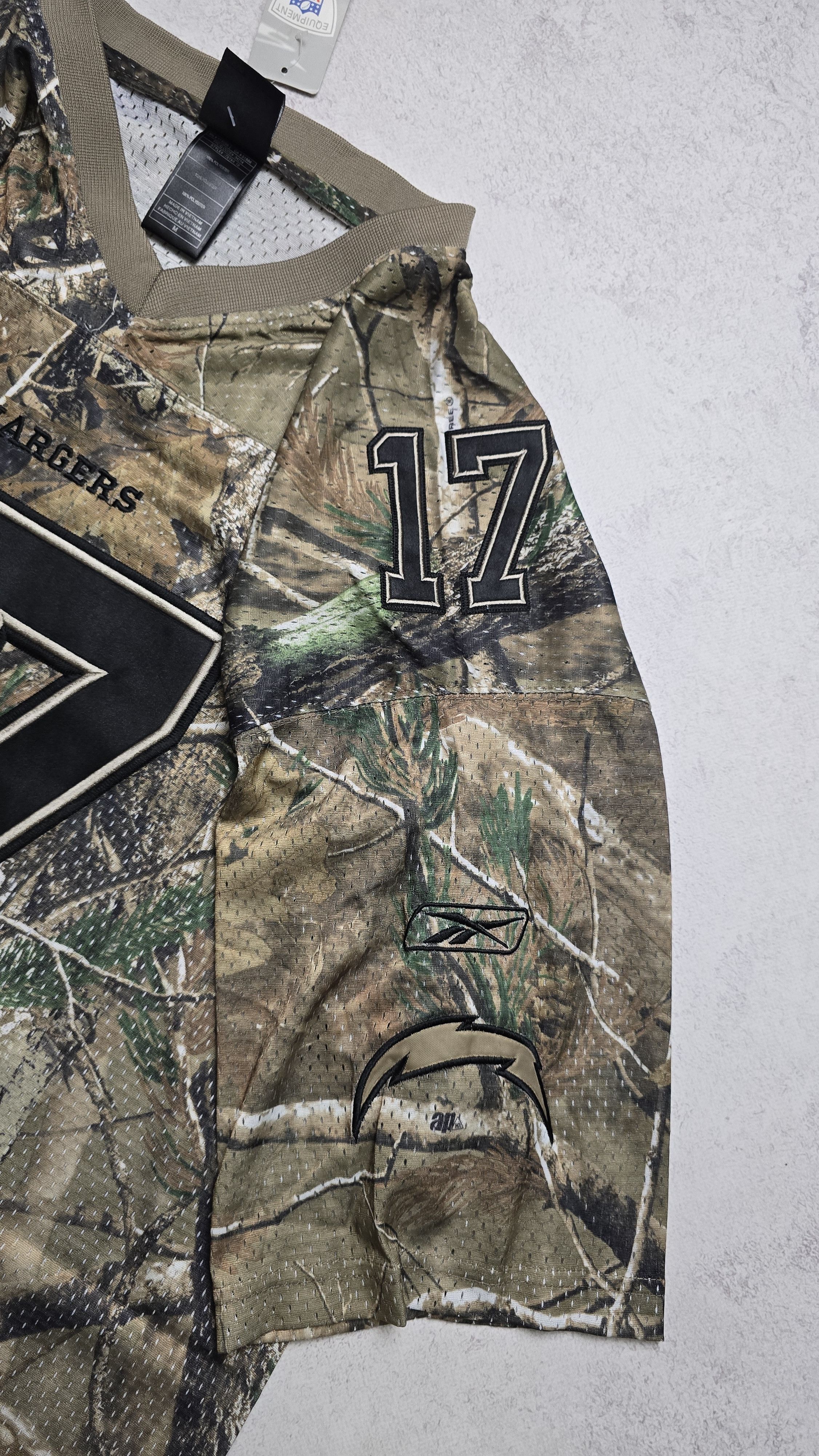 Reebok NFL Philip Rivers San Diego Chargers Realtree Camo Jersey Size US M / EU 48-50 / 2 - 11 Thumbnail