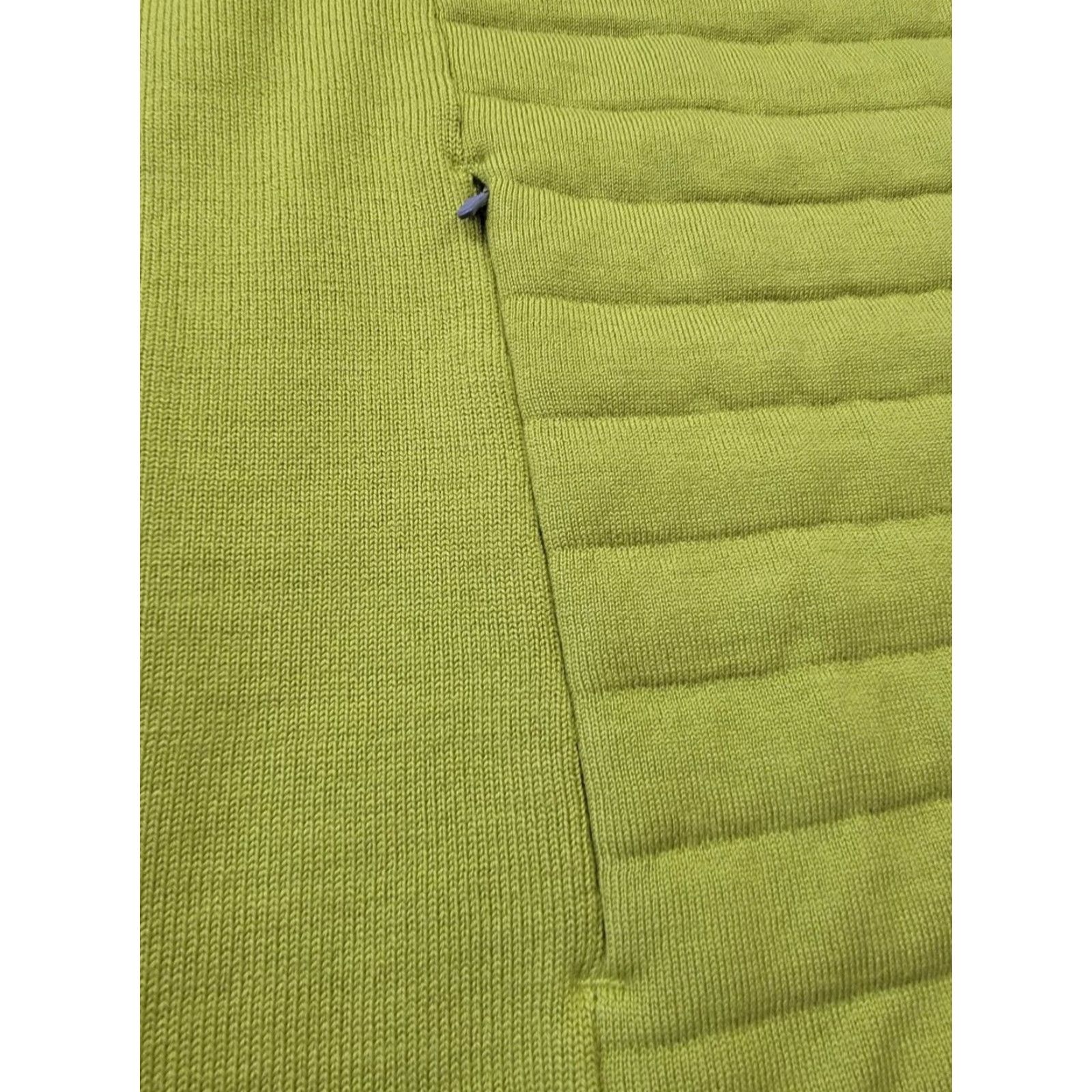 Icebreaker Icebreaker Insulated Vest Mens Large Wool Outdoor Camping, Quilted, Full Zip, Breathable, Pockets, Fall Winter Spring, Green, Regular Fit Size US L / EU 52-54 / 3 - 3 Thumbnail