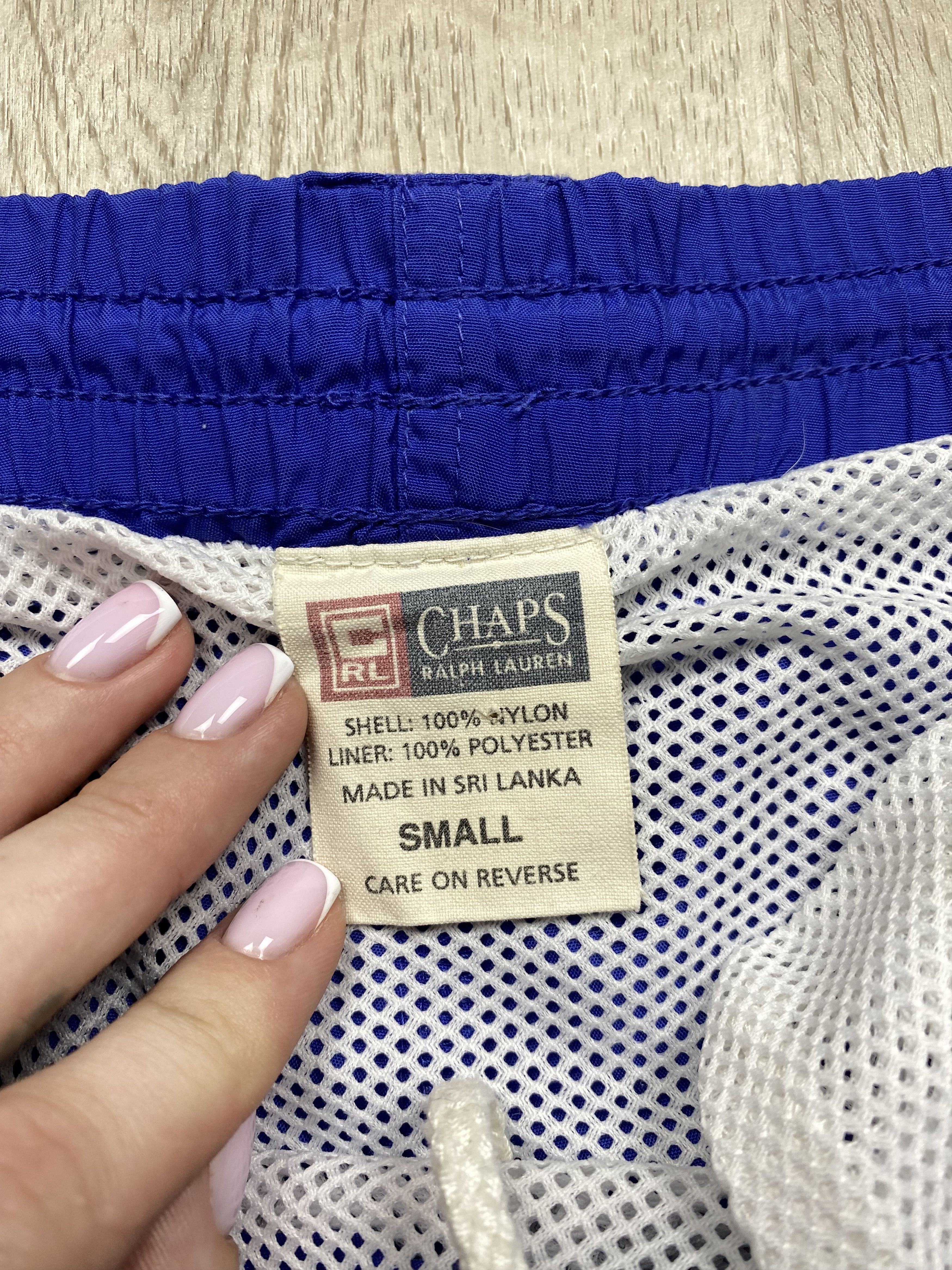 Chaps Ralph Lauren × Polo Ralph Lauren × Vintage Chaps Ralph Lauren 90s Vintage Nylon Shorts Size US 30 / EU 46 - 5 Thumbnail
