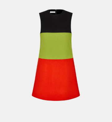 image of Dior O1Bcso1Str0224 Sided Dress In Multicolor, Women's (Size Medium)