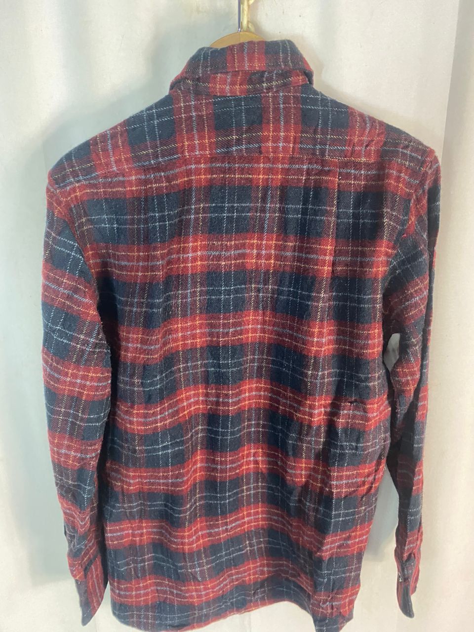 Flannel × Japanese Brand × Vintage Egg nog button up flannel shirt Size US M / EU 48-50 / 2 - 7 Thumbnail