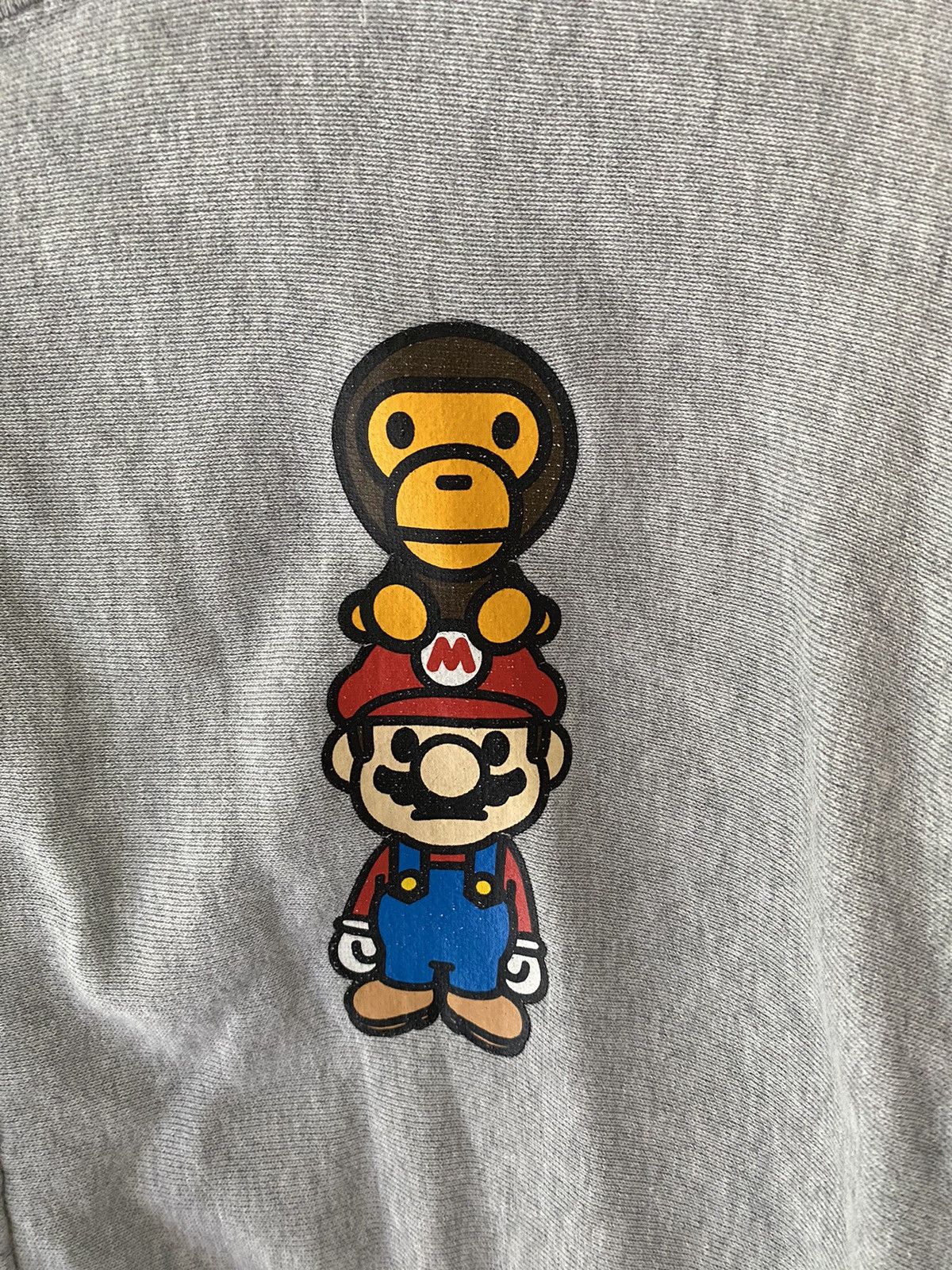 Bape Bape x Nintendo Mario Baby Milo Full Zip Hoodie Size US M / EU 48-50 / 2 - 7 Thumbnail