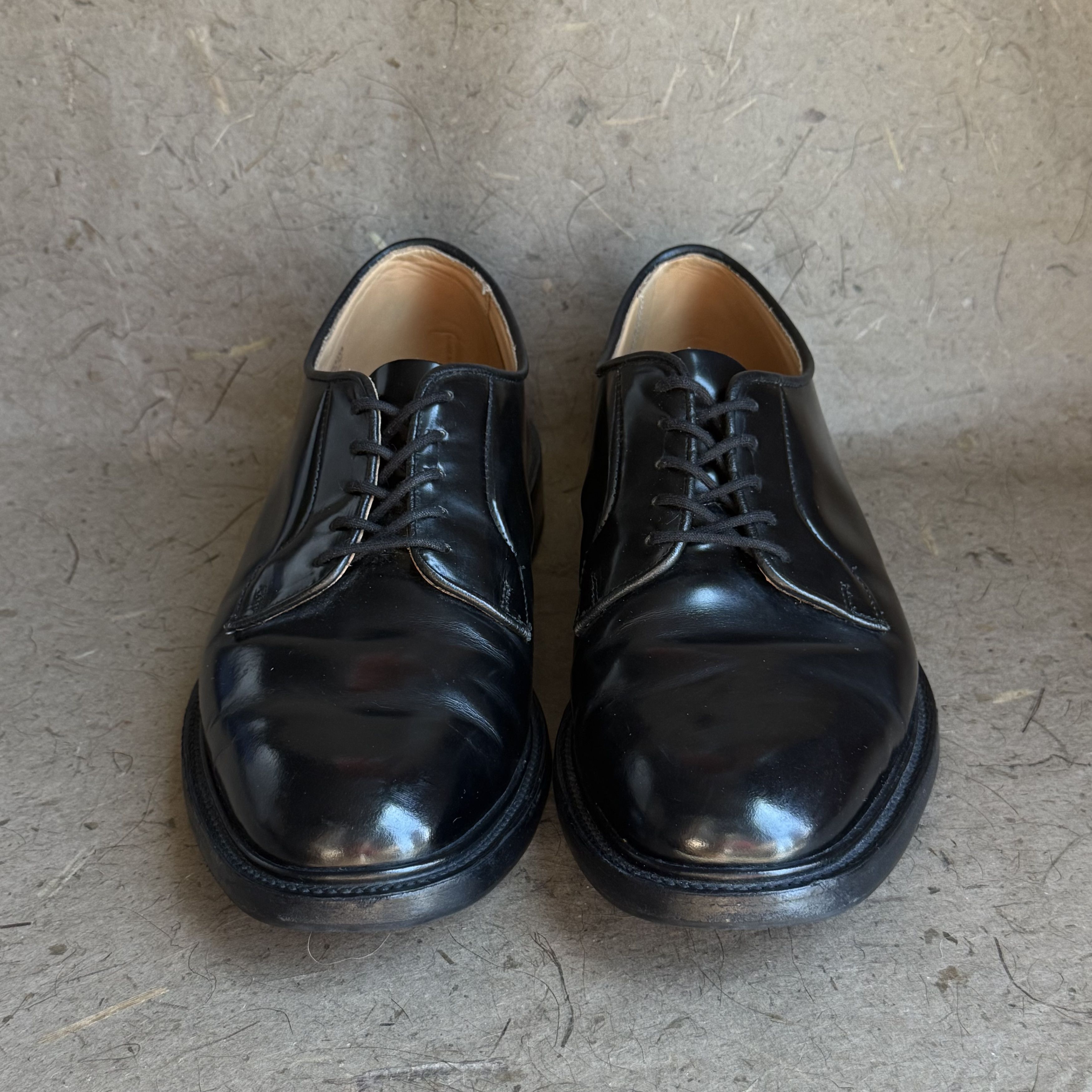 Tricker's Tricker's Robert derby shoe in black bookbinder Size US 9 / EU 42 - 1 Thumbnail