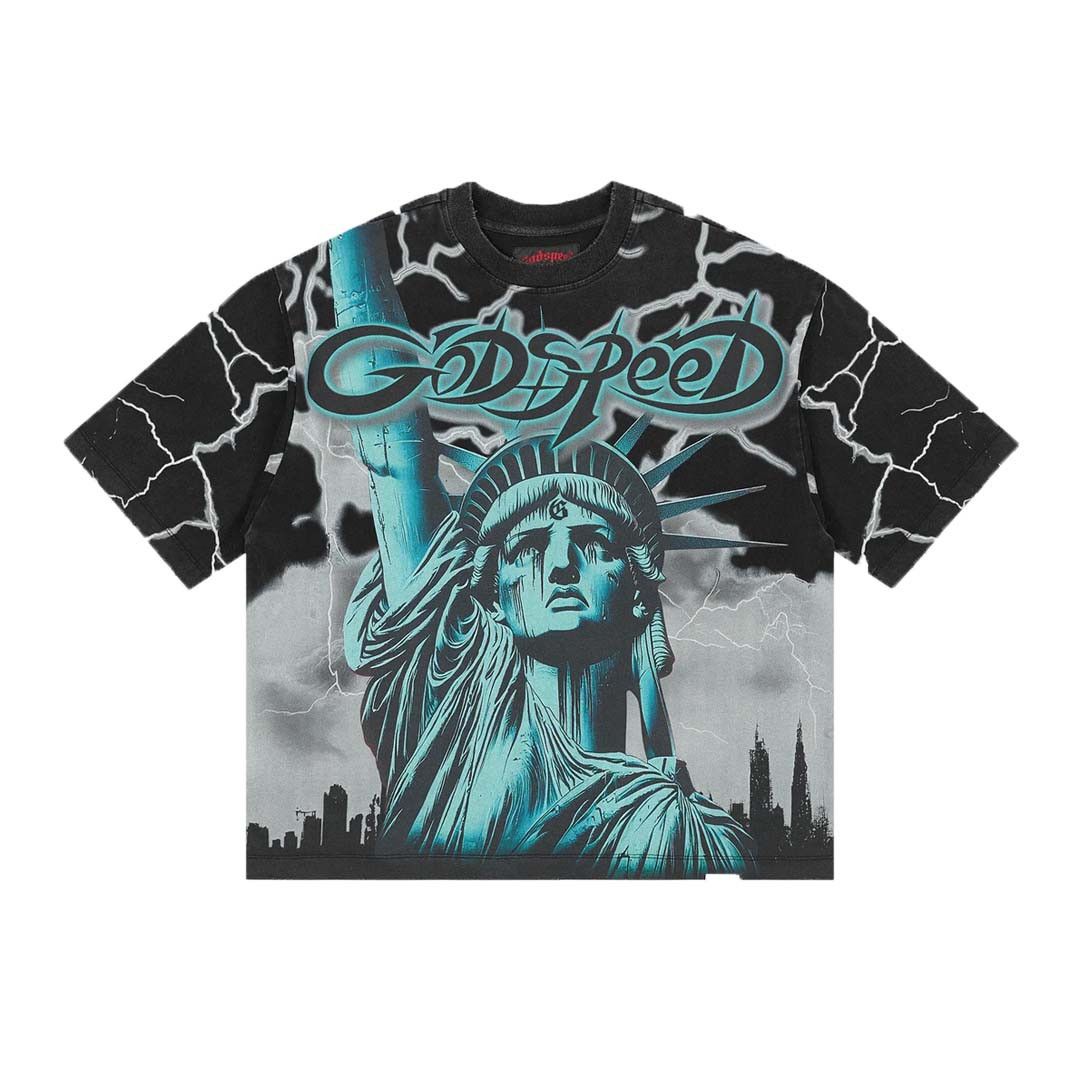 Godspeed Voltage Black Wolf Grey Tee Size US XS / EU 42 / 0 - 1 Thumbnail