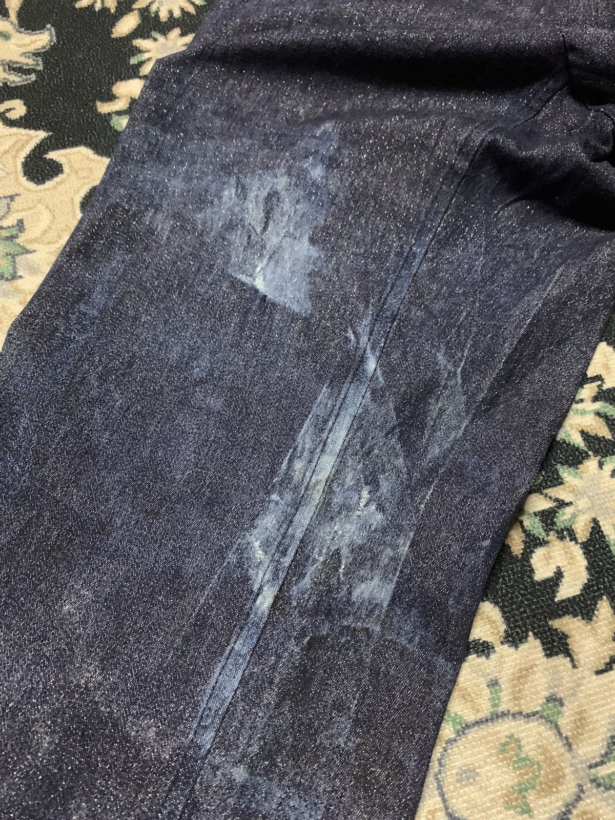 Chanel CHANEL DENIM SPARKIY BLUE Size 29" - 12 Thumbnail