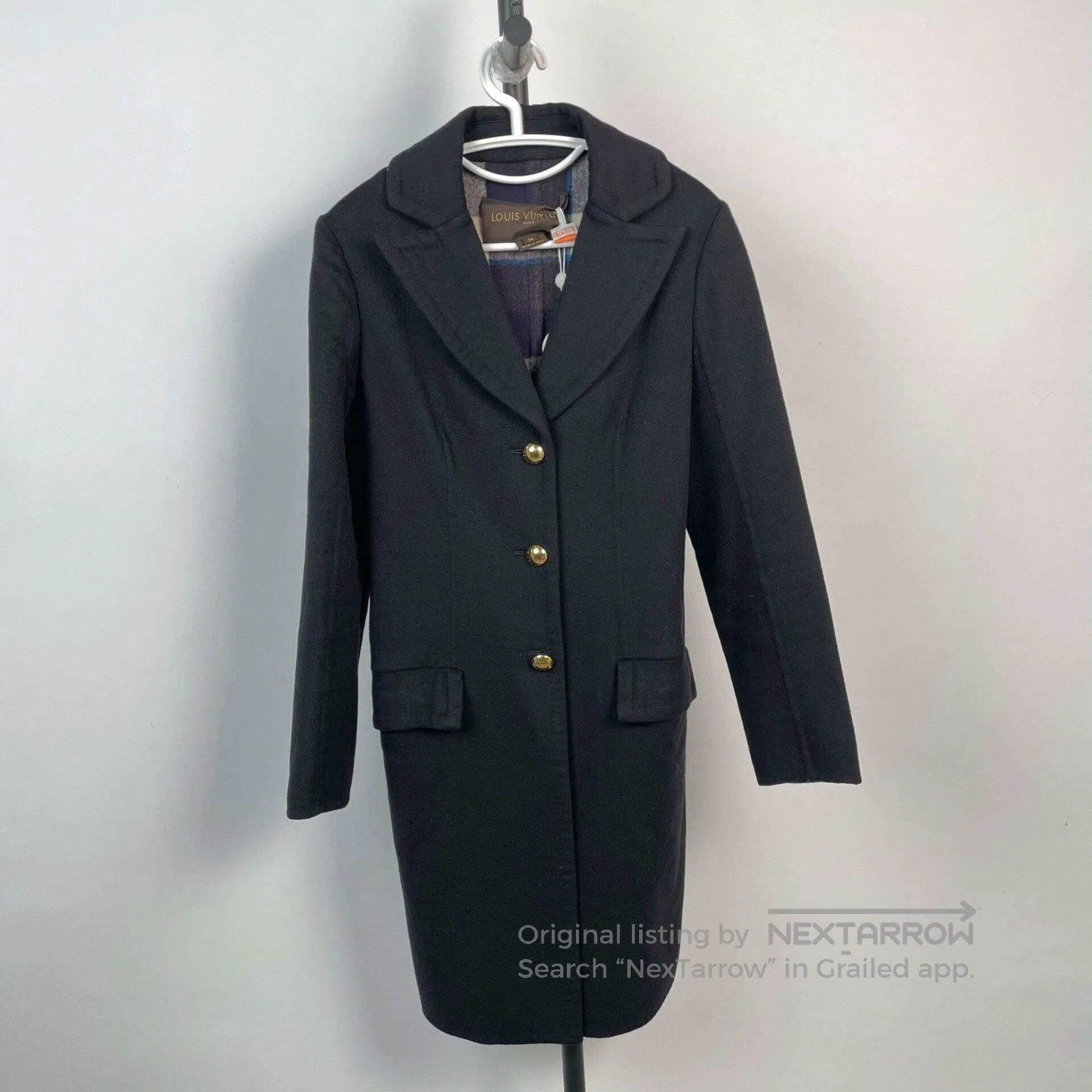 Louis Vuitton LV Cashmere Women's Coat Size 36. Size XS / US 0-2 / IT 36-38 - 1 Thumbnail