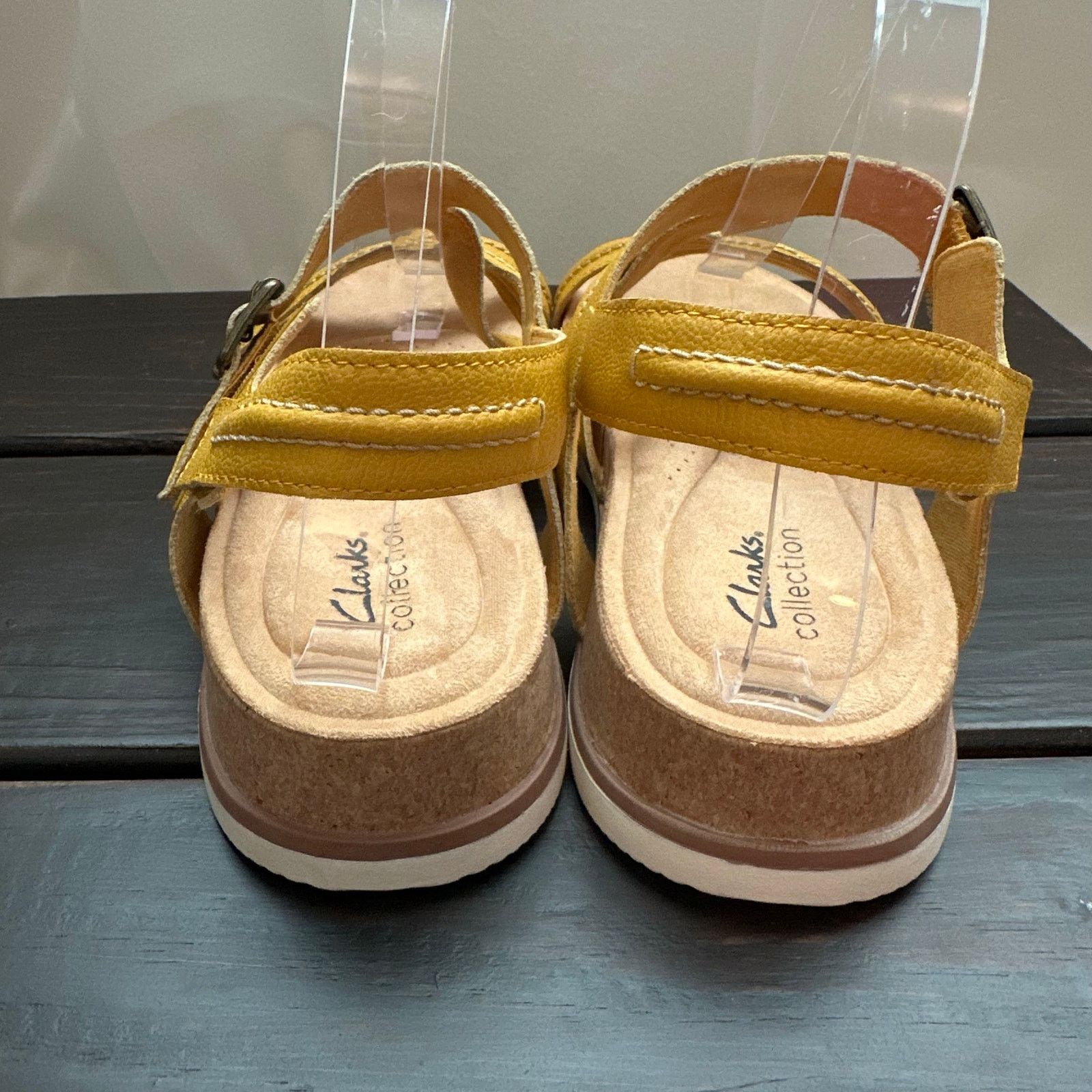 Clarks Clarks Brynn Step Women's Sandal Yellow Size 9.5 W WIDE NWOT Size US 9.5 / IT 39.5 - 4 Thumbnail