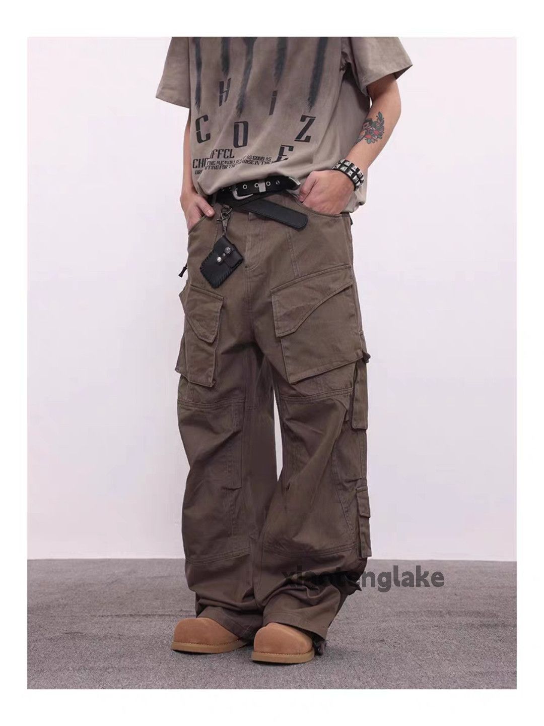 Designer × Japanese Brand × Vintage utility military outdoor skate hiphop work cargo pants Size US 32 / EU 48 - 1 Thumbnail