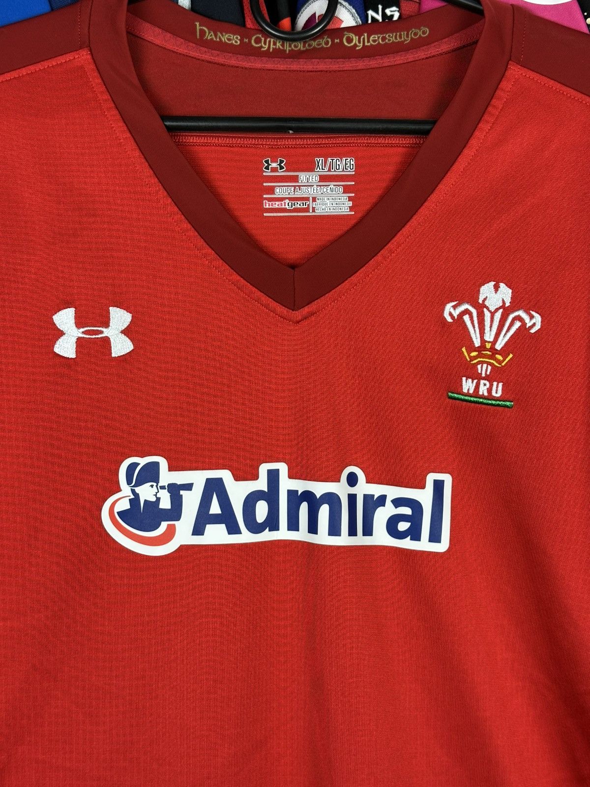 Under Armour Wales Team Jersey Rugby Union Shirt 2015 Under Armour XL Size US XL / EU 56 / 4 - 3 Thumbnail