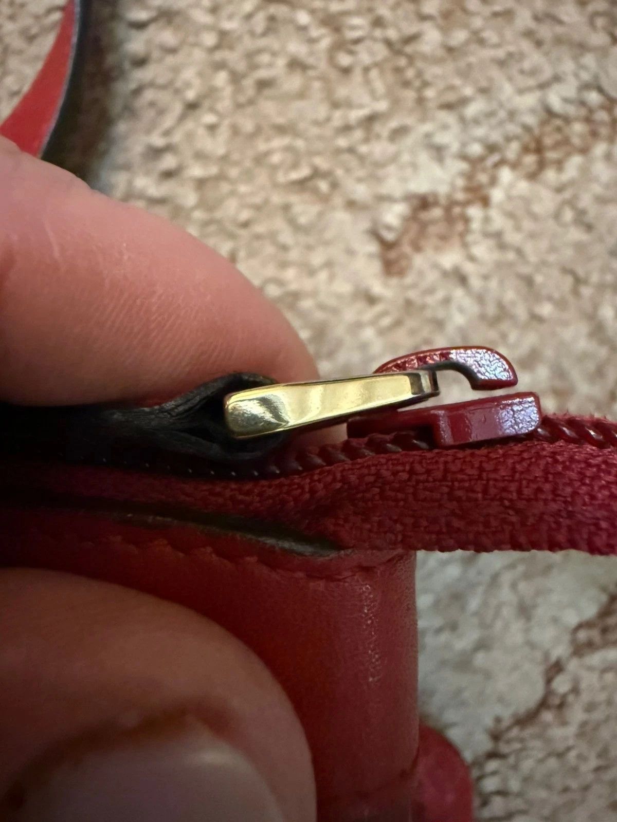 Gucci Gucci Red GG Canvas Abbey Tote Bag Excellent Original Size ONE SIZE - 8 Thumbnail