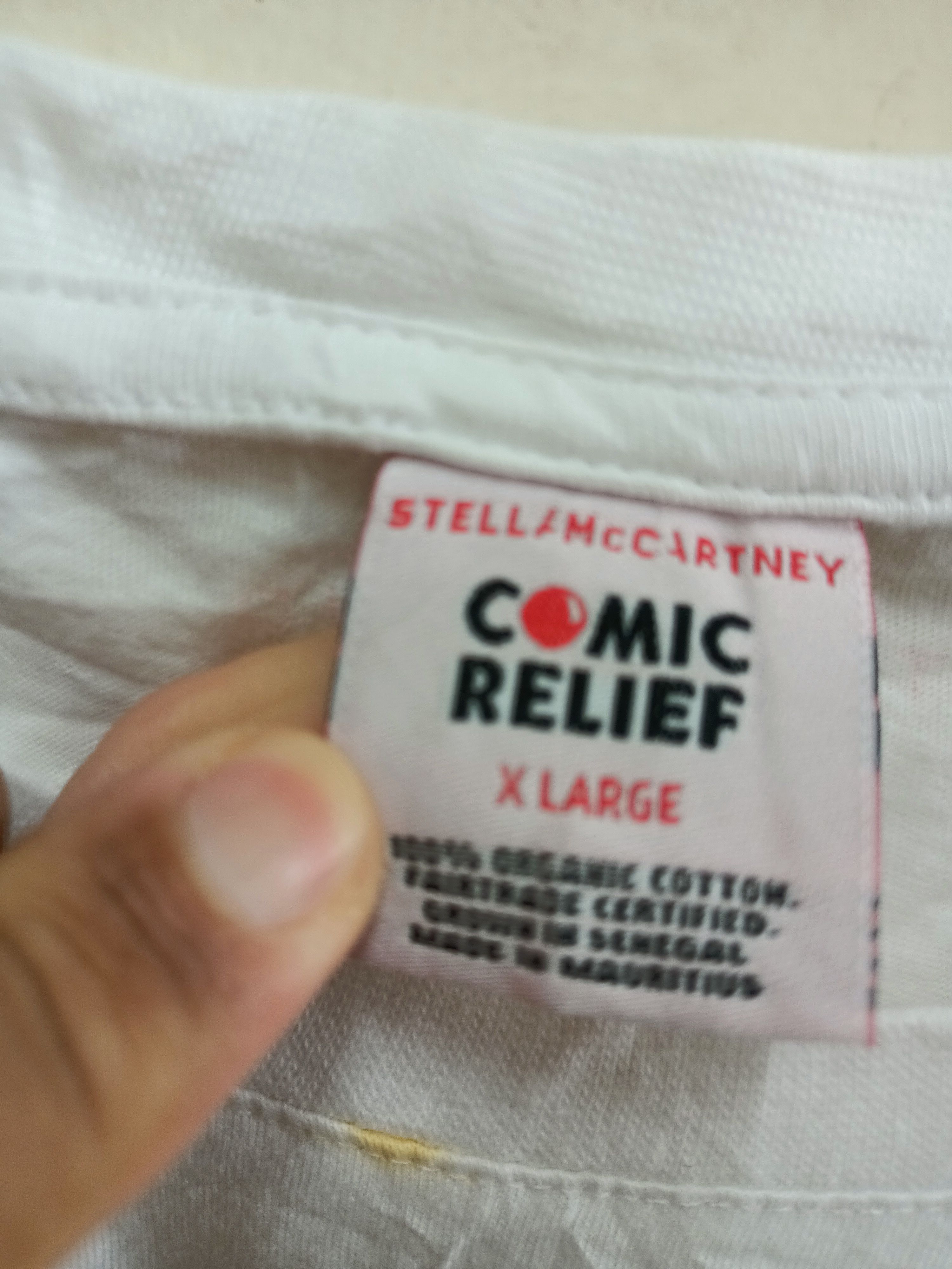 Stella McCartney Stella McCartney Comic Relief t-shirt by David Bailey Size US XL / EU 56 / 4 - 2 Thumbnail