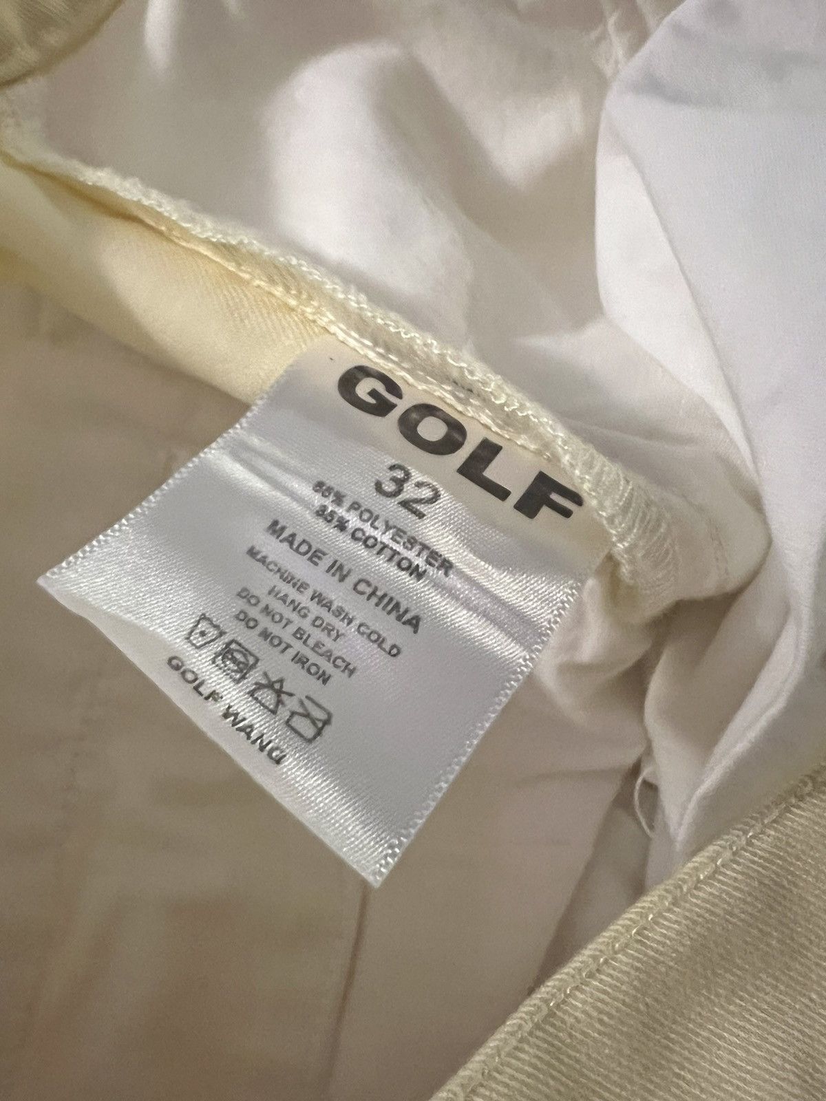 Golf le Fleur Golf wang x Golf le fleur yellow pants Size US 32 / EU 48 - 3 Thumbnail