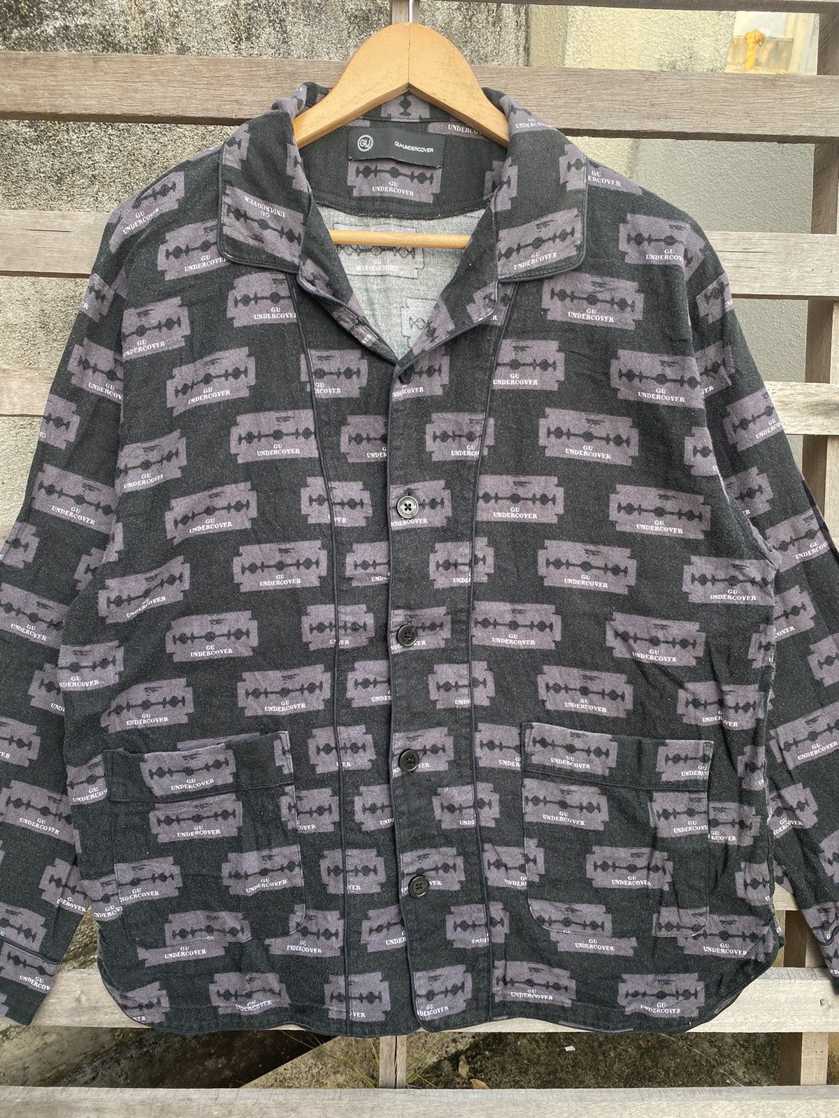 GU × Undercover 🔥 Rare 🔥 GU x Undercover Shirt Button Ups AOP Size US M / EU 48-50 / 2 - 1 Thumbnail