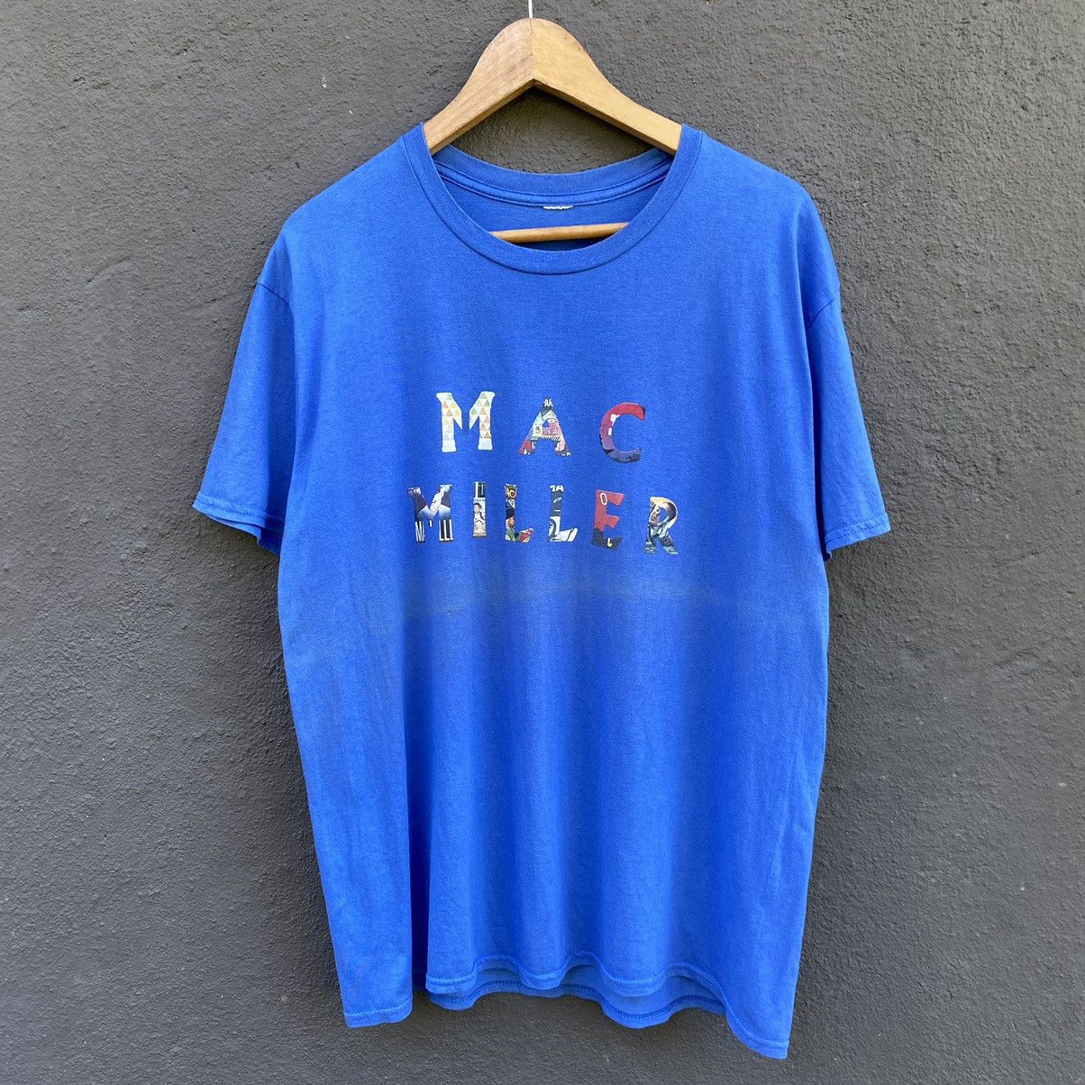 Mac Miller Thrashed Faded Vintage Y2K Mac Miller ERD GRUNGE RAP TEES Size US L / EU 52-54 / 3 - 1 Thumbnail