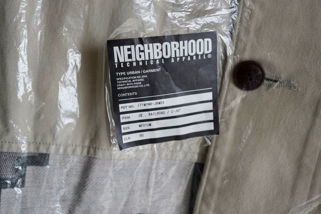 Neighborhood neighborhood JQ Railroad Panelled Jacket 17ss M Size US M / EU 48-50 / 2 - 4 Thumbnail