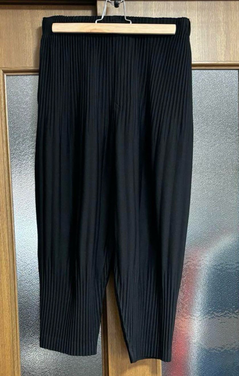 Homme Plisse Issey Miyake Issey Miyake Basics cropped pants Size US 32 / EU 48 - 2 Thumbnail