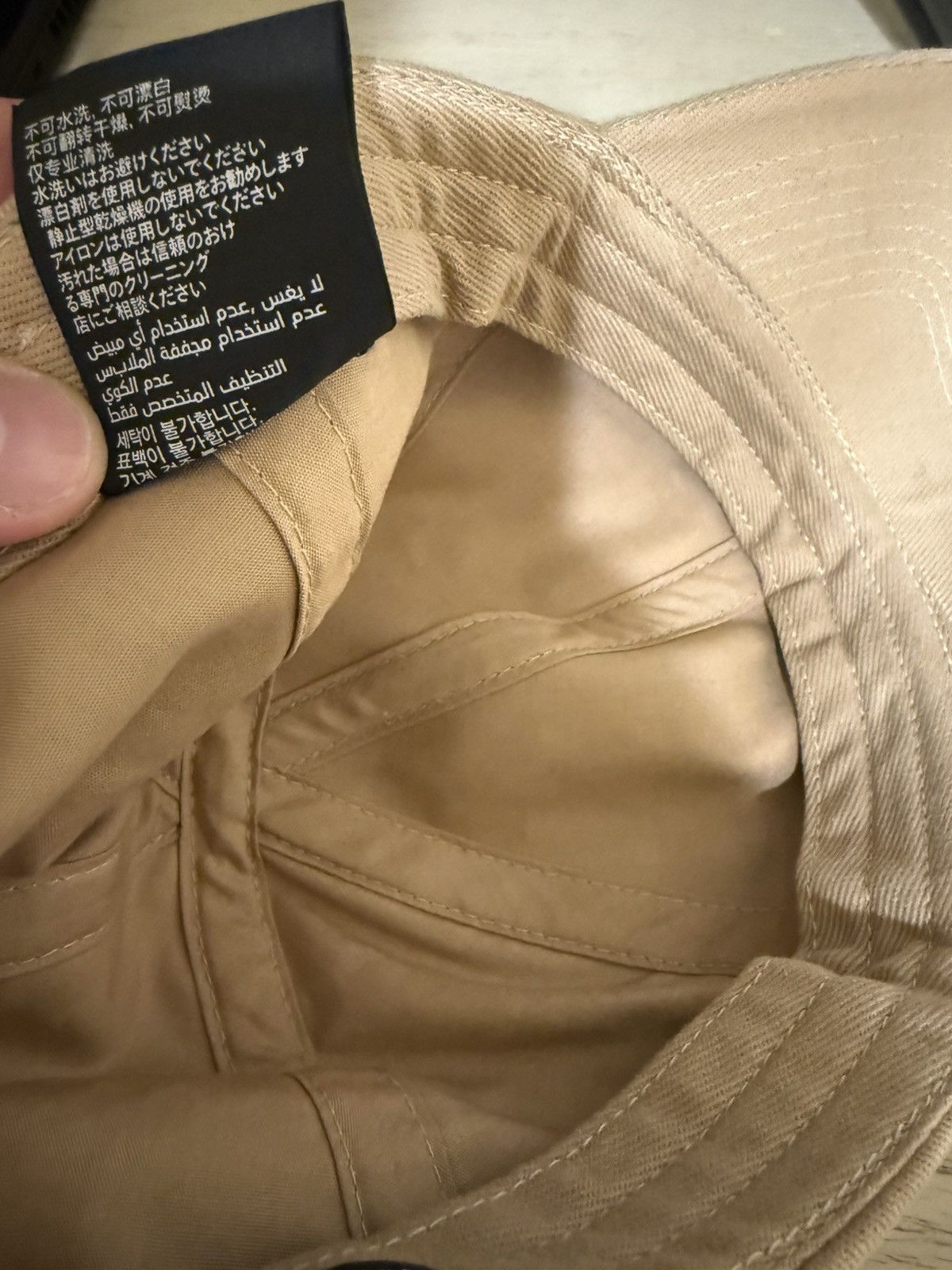 Balenciaga Balenciaga Ballcap Tan Size ONE SIZE - 9 Thumbnail