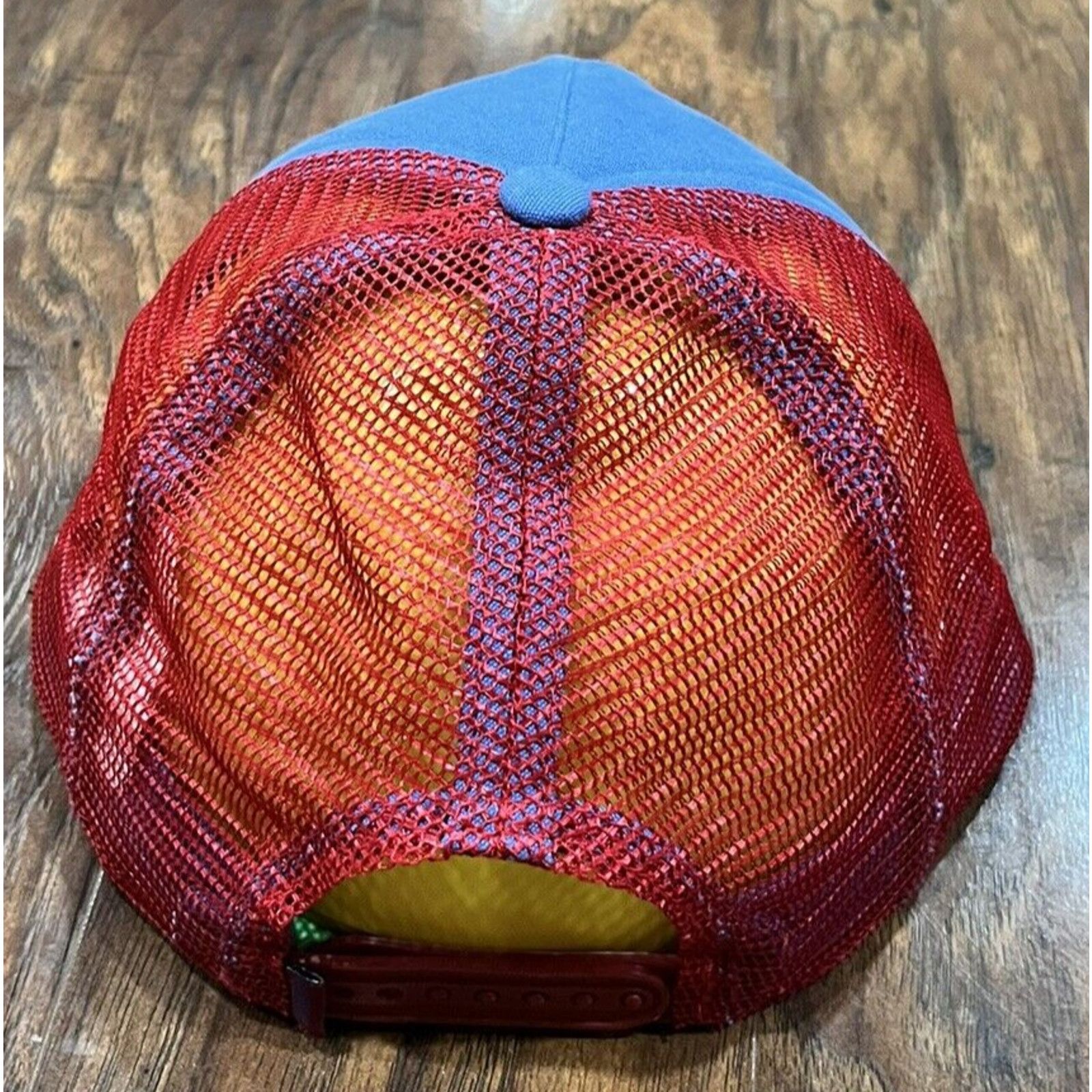 Vans Vans Trucker Hat Snapback Cap Red/White/Blue One Size Skater Size ONE SIZE - 5 Thumbnail