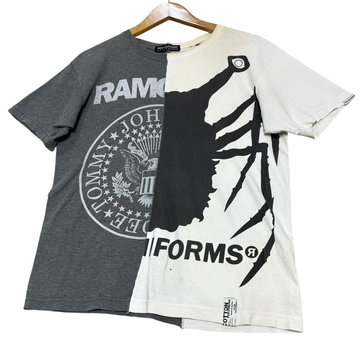 Band Tees × Japanese Brand Roki Uniforms x Jet Link Remake T-Shirt Size US M / EU 48-50 / 2 - 4 Thumbnail