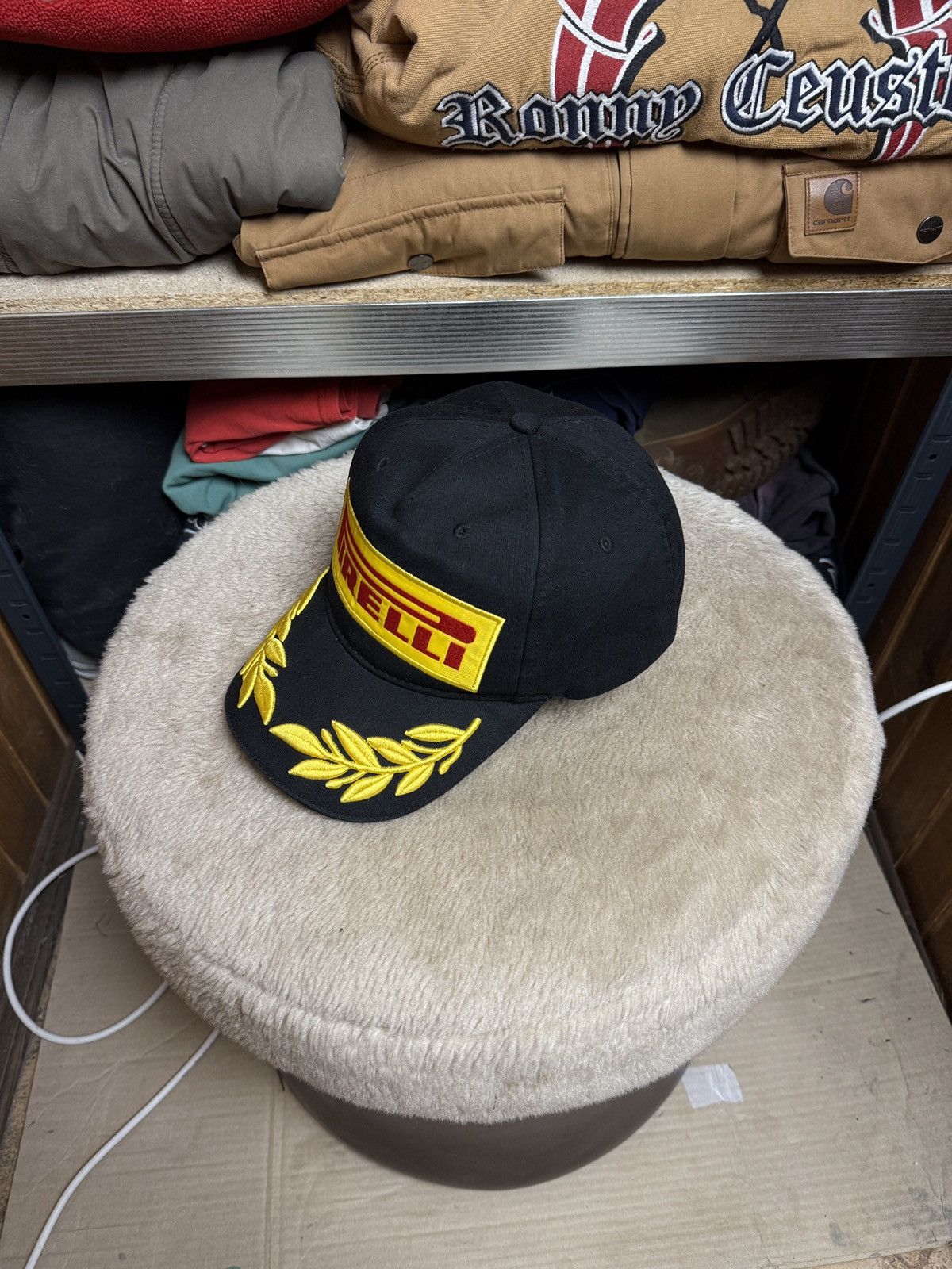 Giorgio Fiorelli Pirelli 1st Racing Cap Size ONE SIZE - 1 Thumbnail