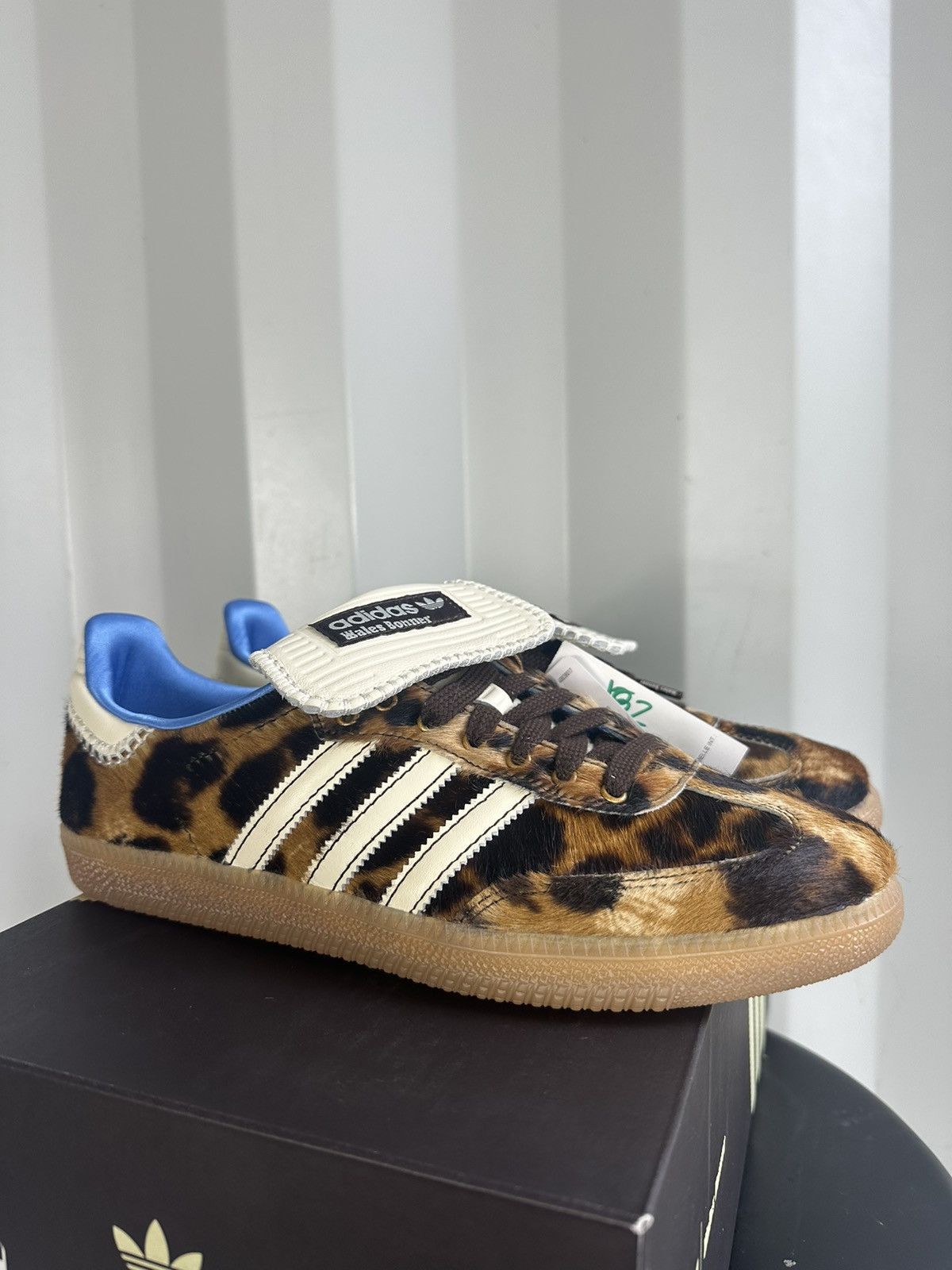 adidas leopard shoes with tail