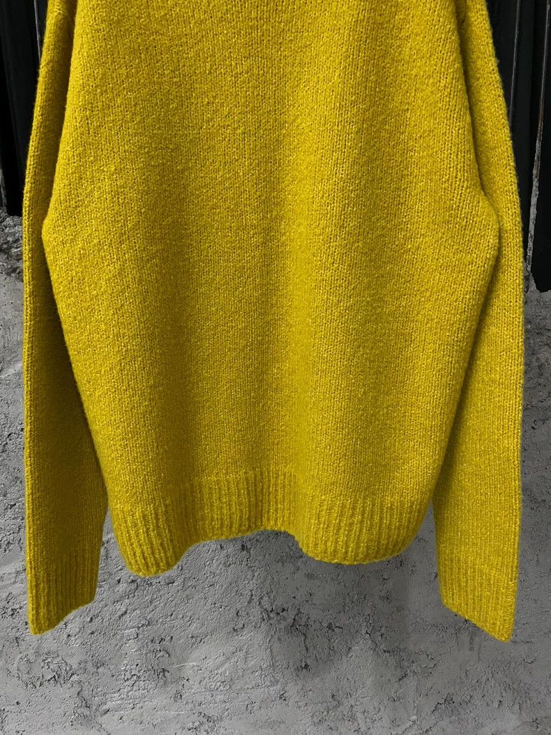 Dries Van Noten DRIES VAN NOTEN Yellow long-sleeved sweater Size S / US 4 / IT 40 - 4 Thumbnail