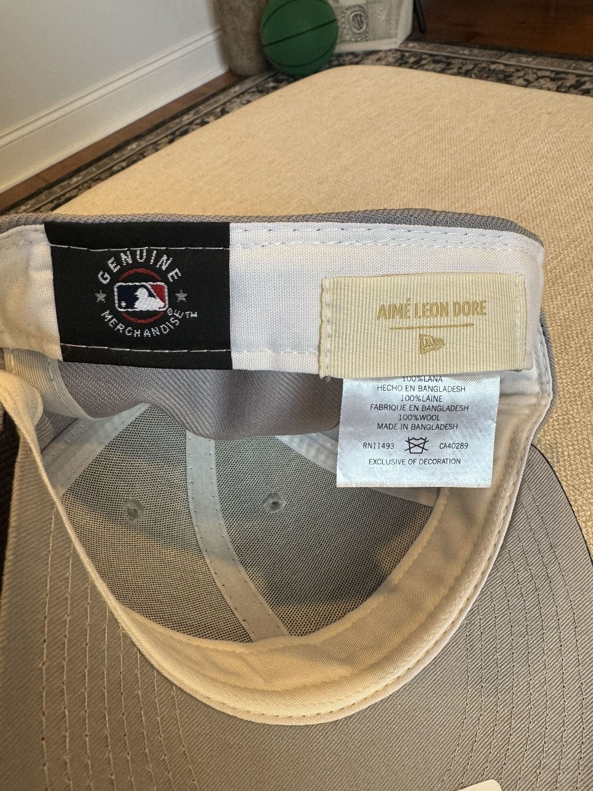 Aime Leon Dore × New York Yankees Aíme Leon Dore Fitted Yankees Hat 7 1/8 Size ONE SIZE - 8 Thumbnail