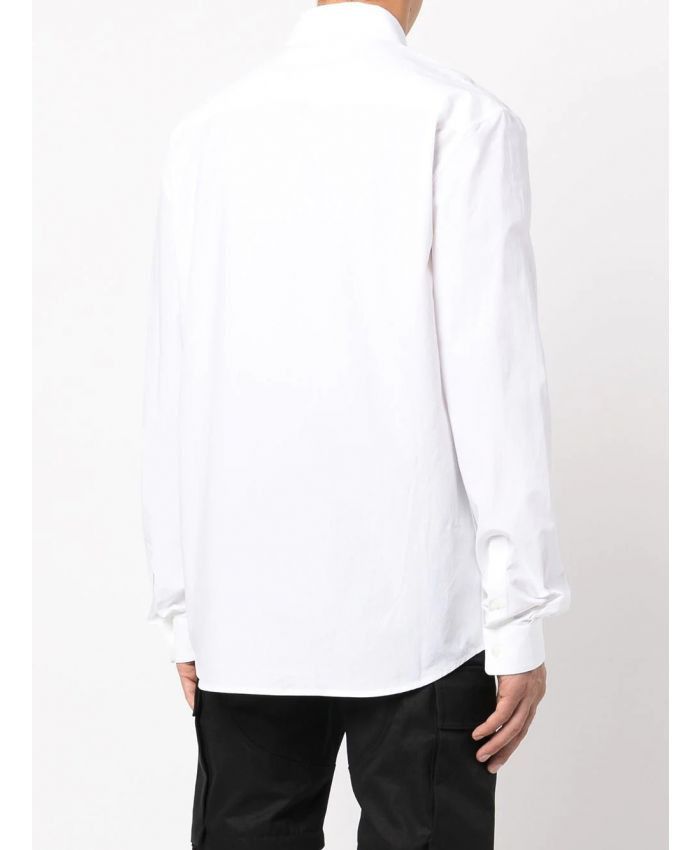Off-White o1gr1nt1124 Caravag Lute Classic Shirt in White Size US XS / EU 42 / 0 - 4 Thumbnail