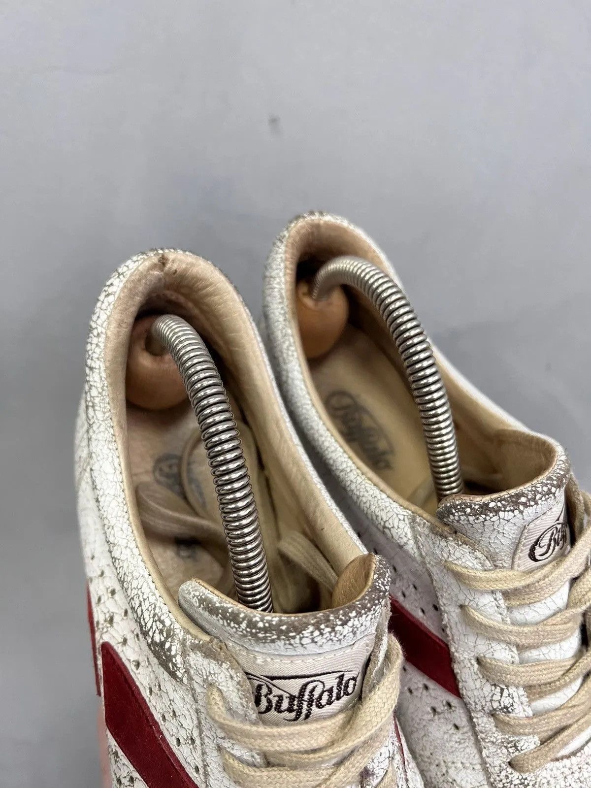 Buffalo London Archival distressed leather low guidi style buffalo y2k Size US 8 / EU 41 - 5 Thumbnail