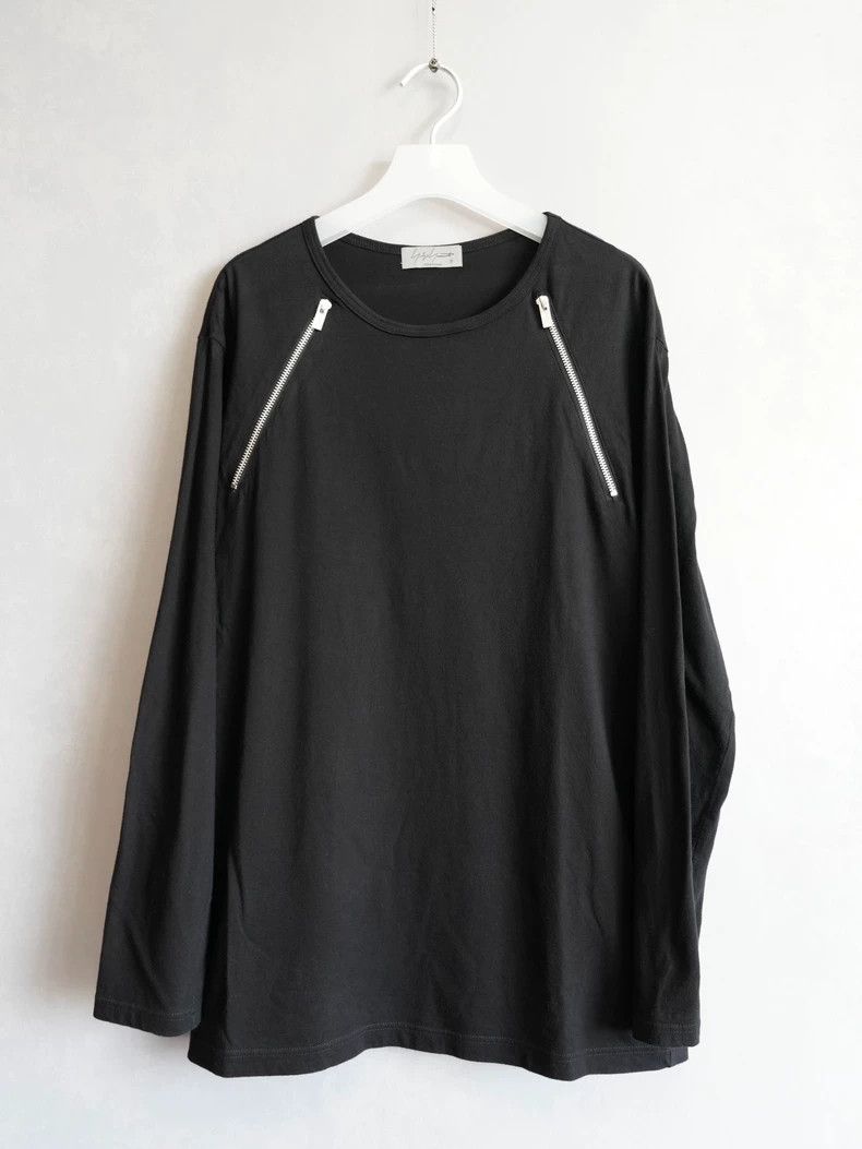 Yohji Yamamoto Yohji Yamamoto21 AW double zip cotton long sleeves 2503-Nex Size US L / EU 52-54 / 3 - 1 Thumbnail