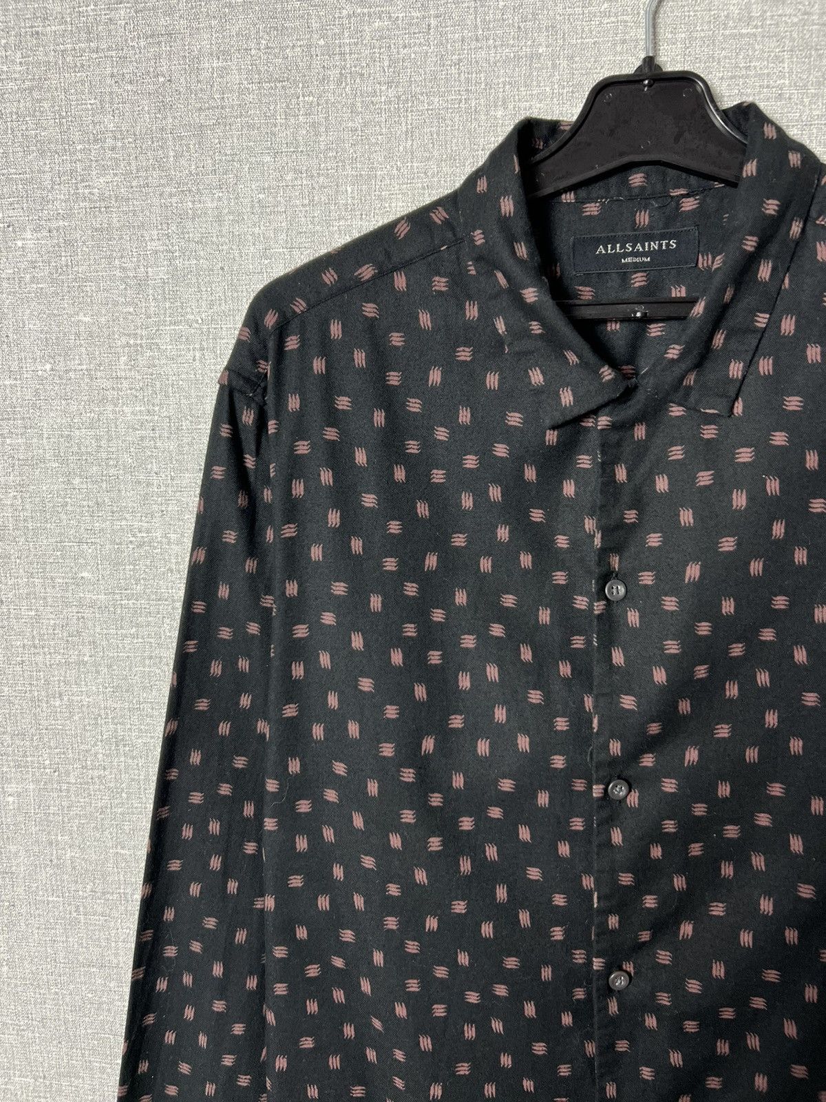 Allsaints Allsaints Kiefer LS Long Sleeve Button Up Shirt Size US M / EU 48-50 / 2 - 6 Thumbnail