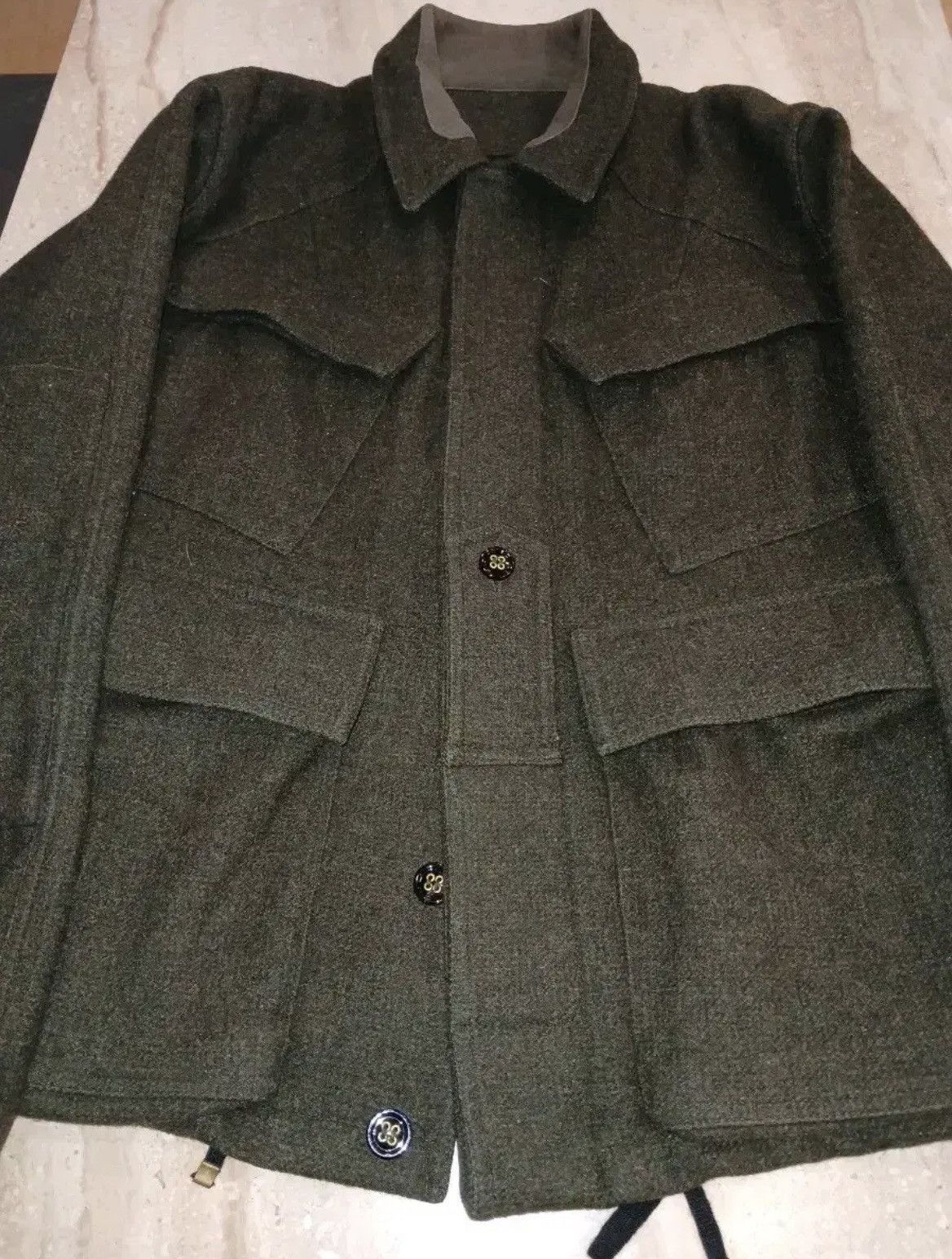 Yves Saint Laurent YSL RIVE GAUCHE MILITARY WOOL JACKET Size US M / EU 48-50 / 2 - 4 Thumbnail