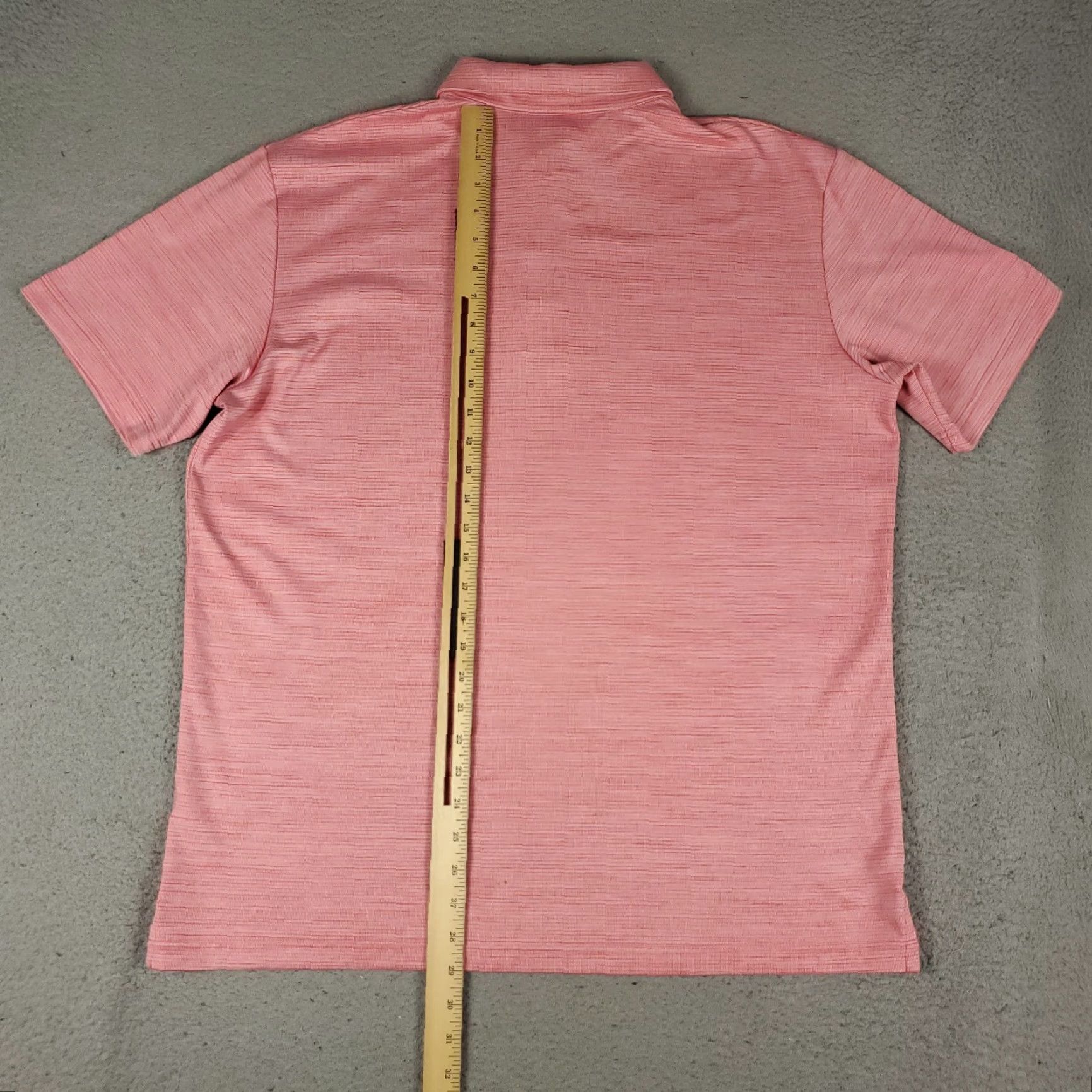 Callaway Callaway Polo Shirt Mens Size L Pink Opti Dri Fit Golf Short Sleeve Polo Shirt Mens Pink Callaway Regular Size L Size US L / EU 52-54 / 3 - 3 Thumbnail