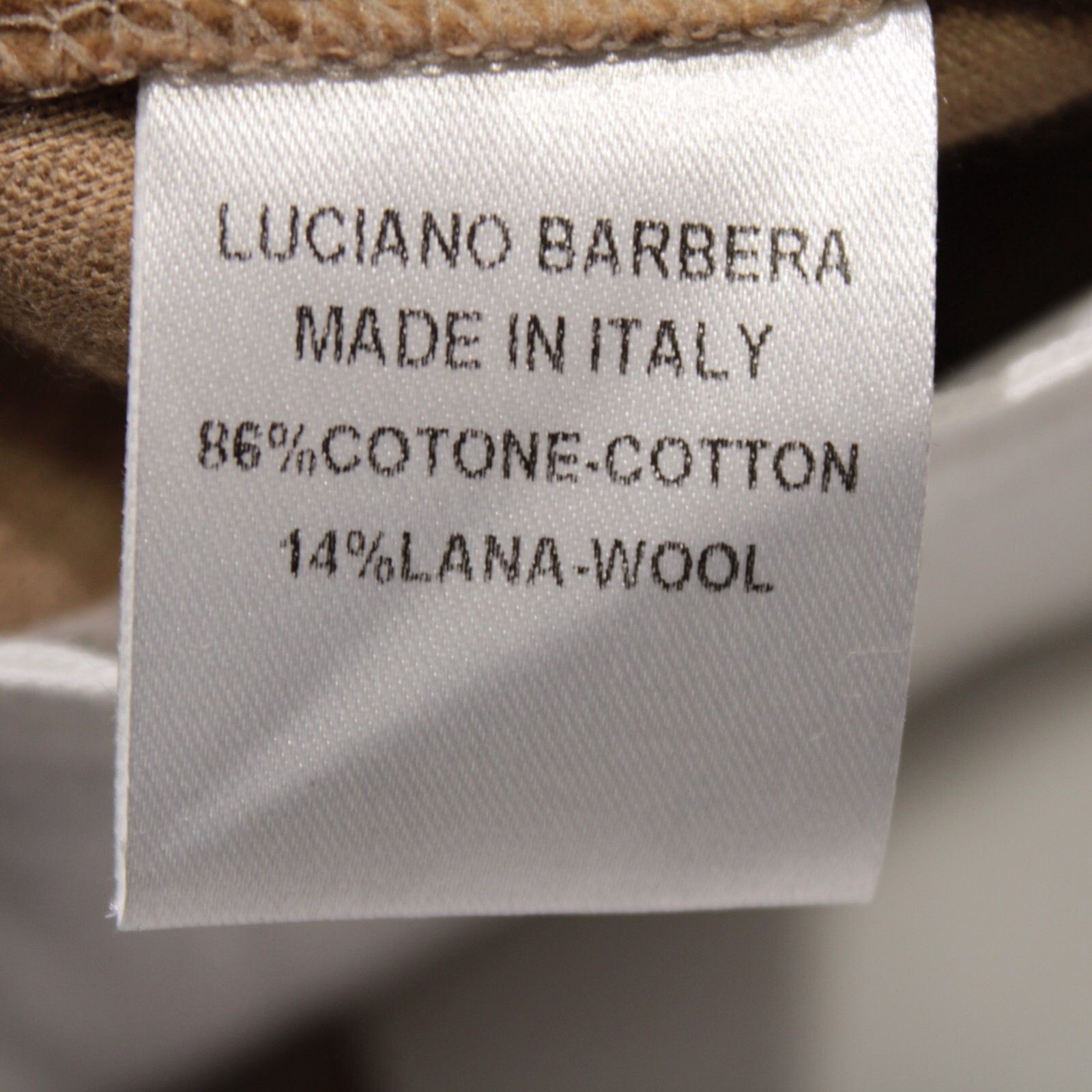 Luciano Barbera Luciano Barbera New with tags Chino Size 34 US In Brown Size US 34 / EU 50 - 5 Thumbnail