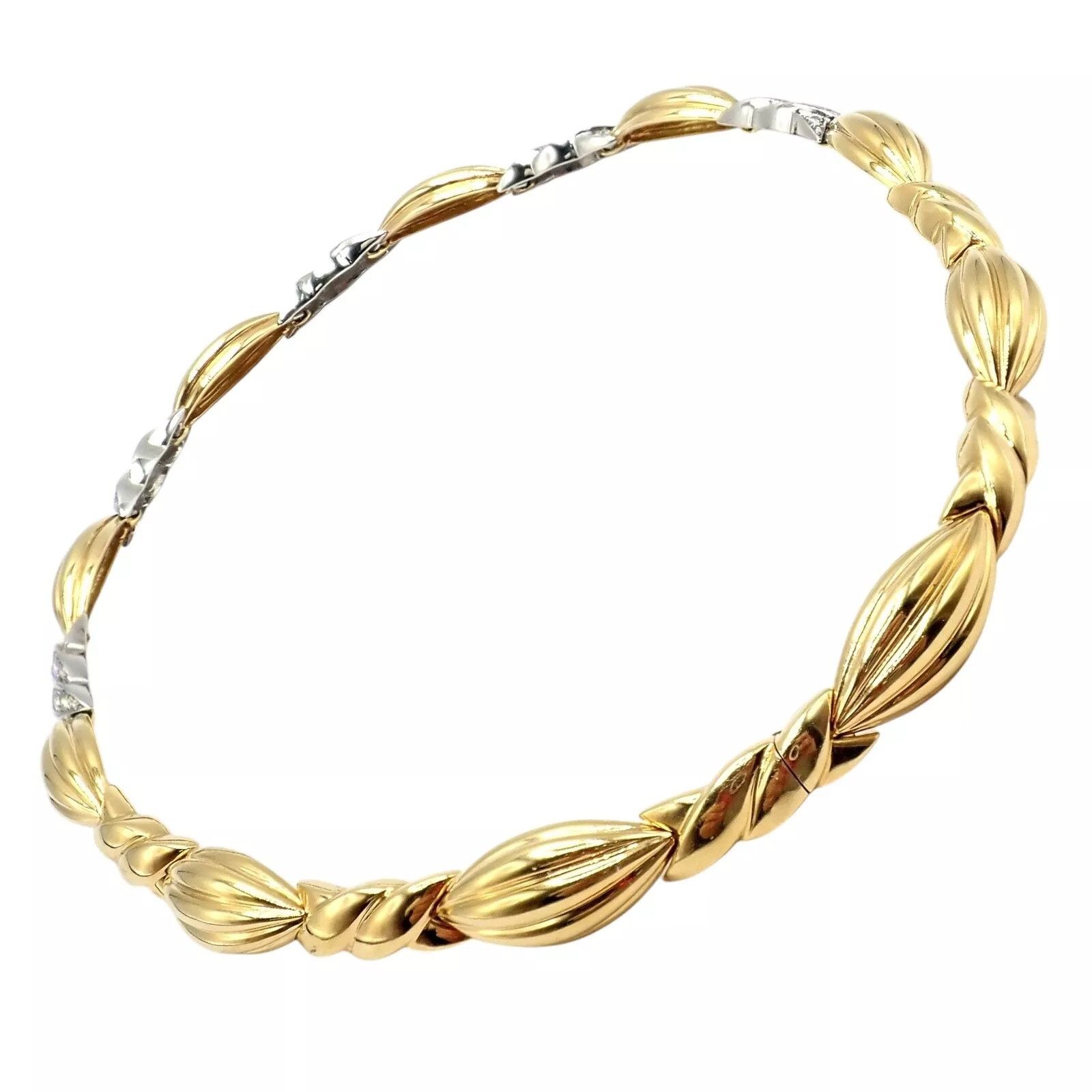 Tiffany & Co. Tiffany & Co 18k Yellow + White Gold Diamond Candy Necklace Size ONE SIZE - 10 Thumbnail
